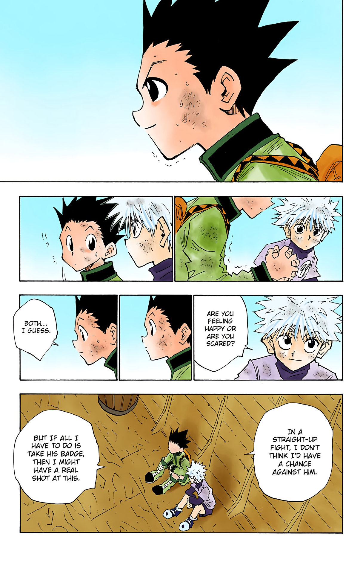 Halaman dari HUNTER x HUNTER (Official Colored) Chapter 23