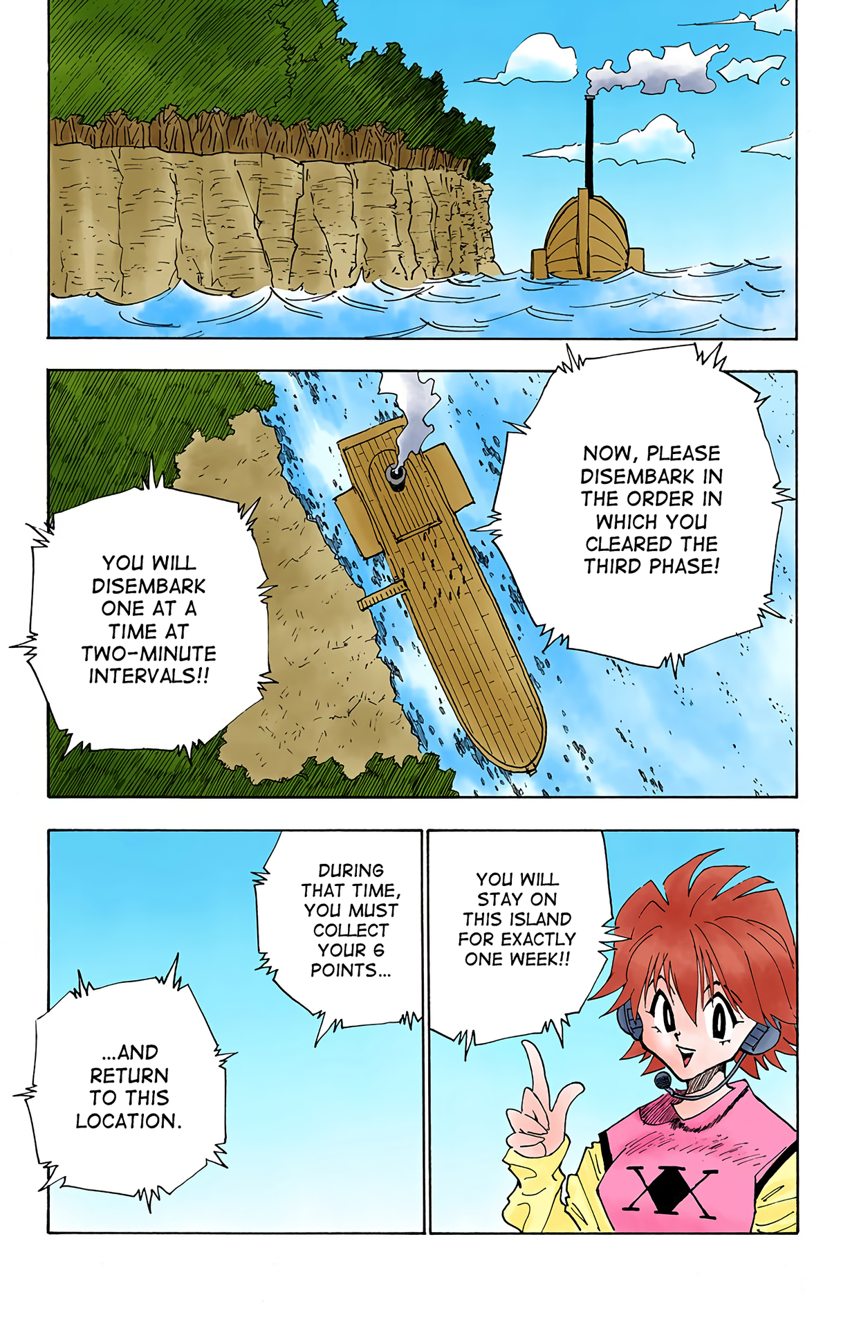 Halaman dari HUNTER x HUNTER (Official Colored) Chapter 23