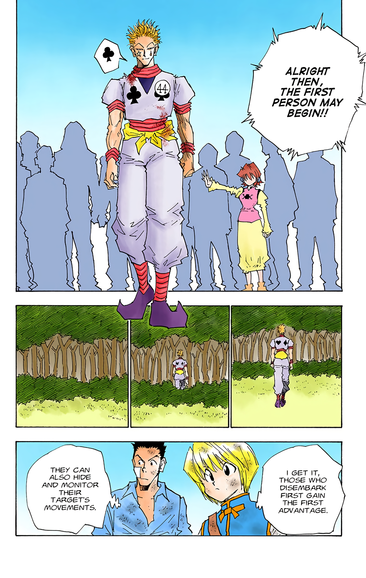 Halaman dari HUNTER x HUNTER (Official Colored) Chapter 23