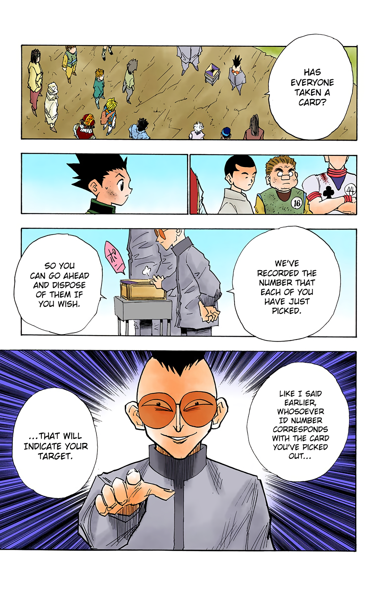 Halaman dari HUNTER x HUNTER (Official Colored) Chapter 23