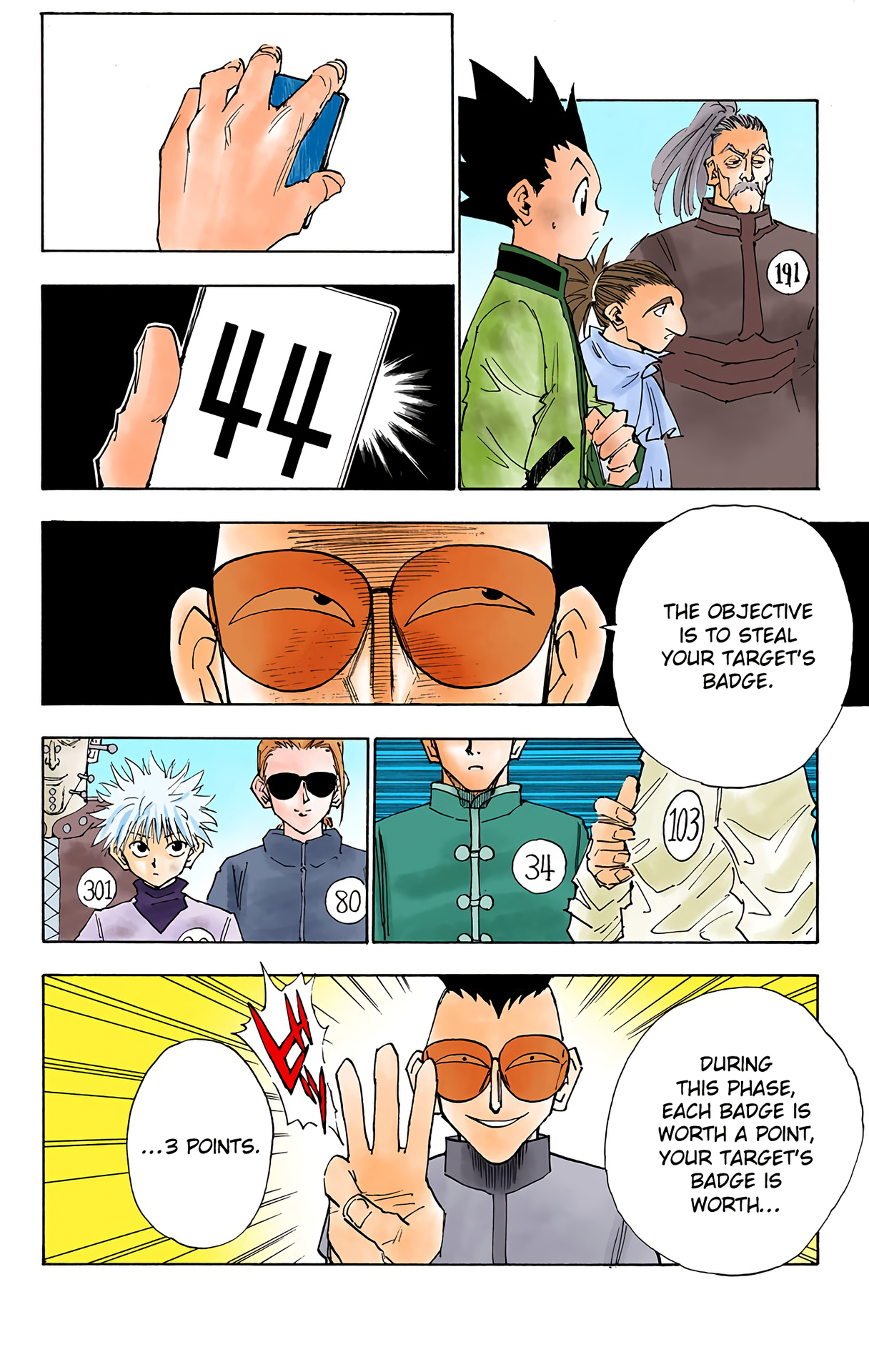 Halaman dari HUNTER x HUNTER (Official Colored) Chapter 23