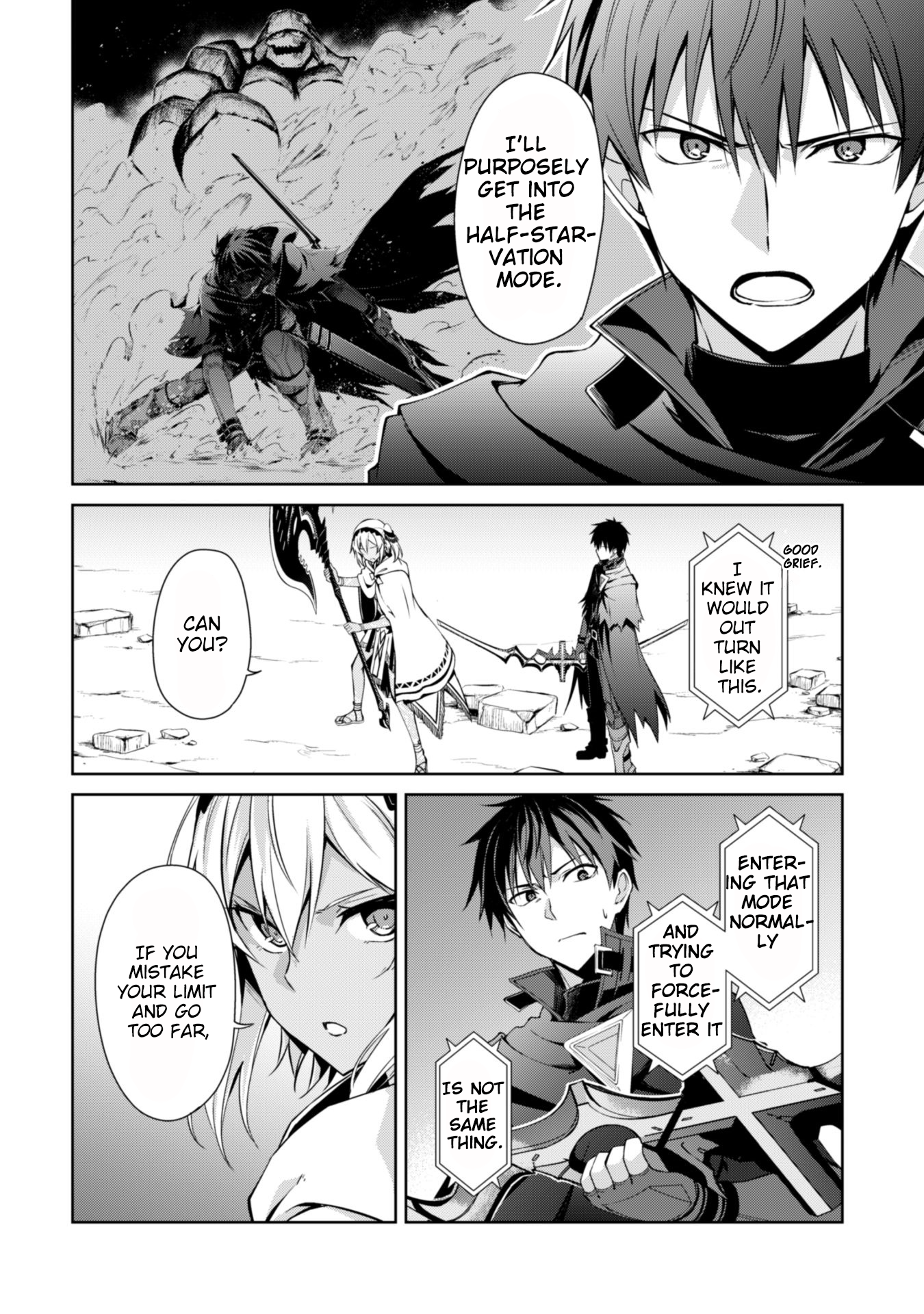 Halaman dari Boushoku no Berserk ~Ore dake Level to Iu Gainen wo Toppa suru~ Chapter 20