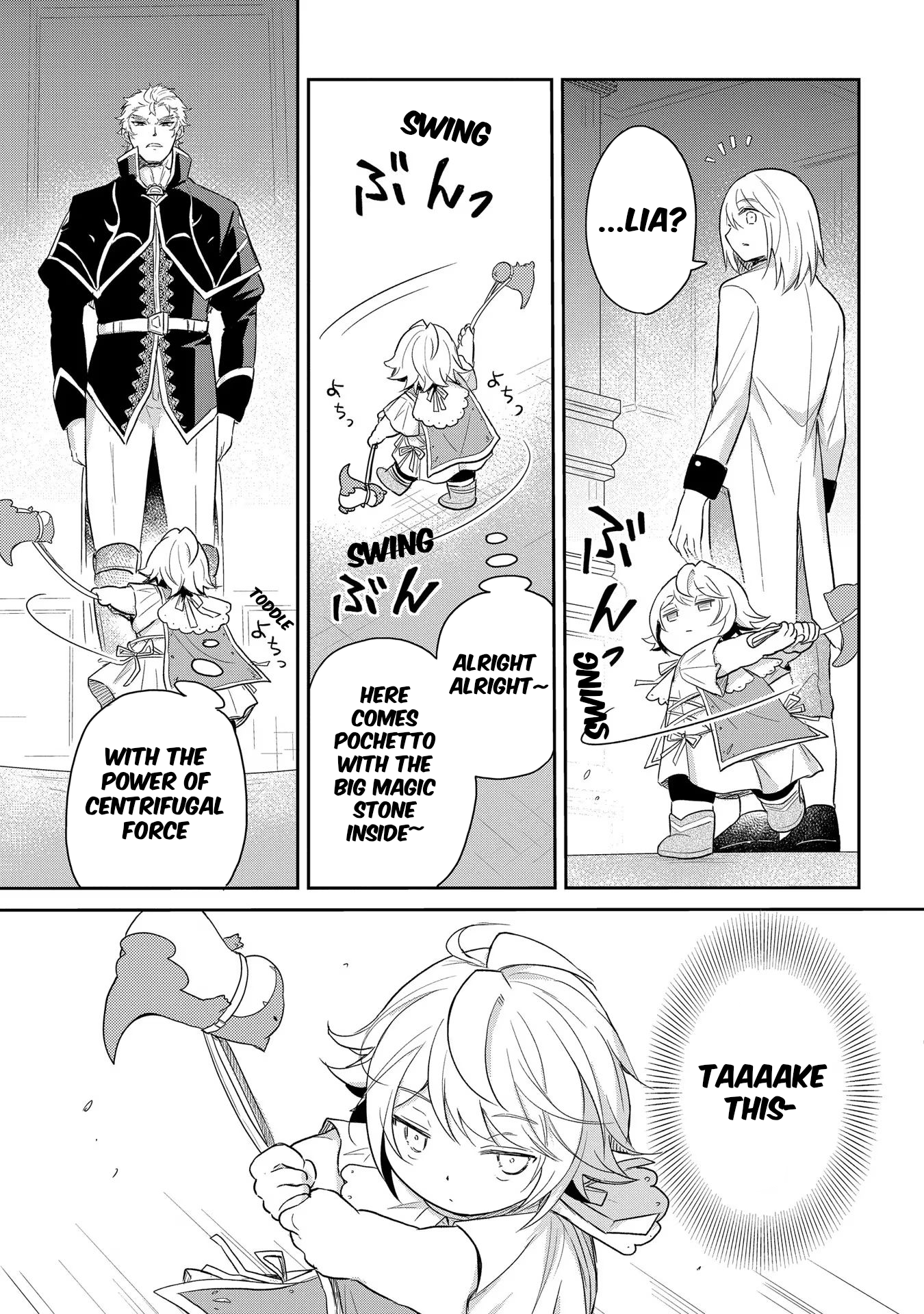 Halaman dari Tensei Youjo wa Akiramenai Chapter 40