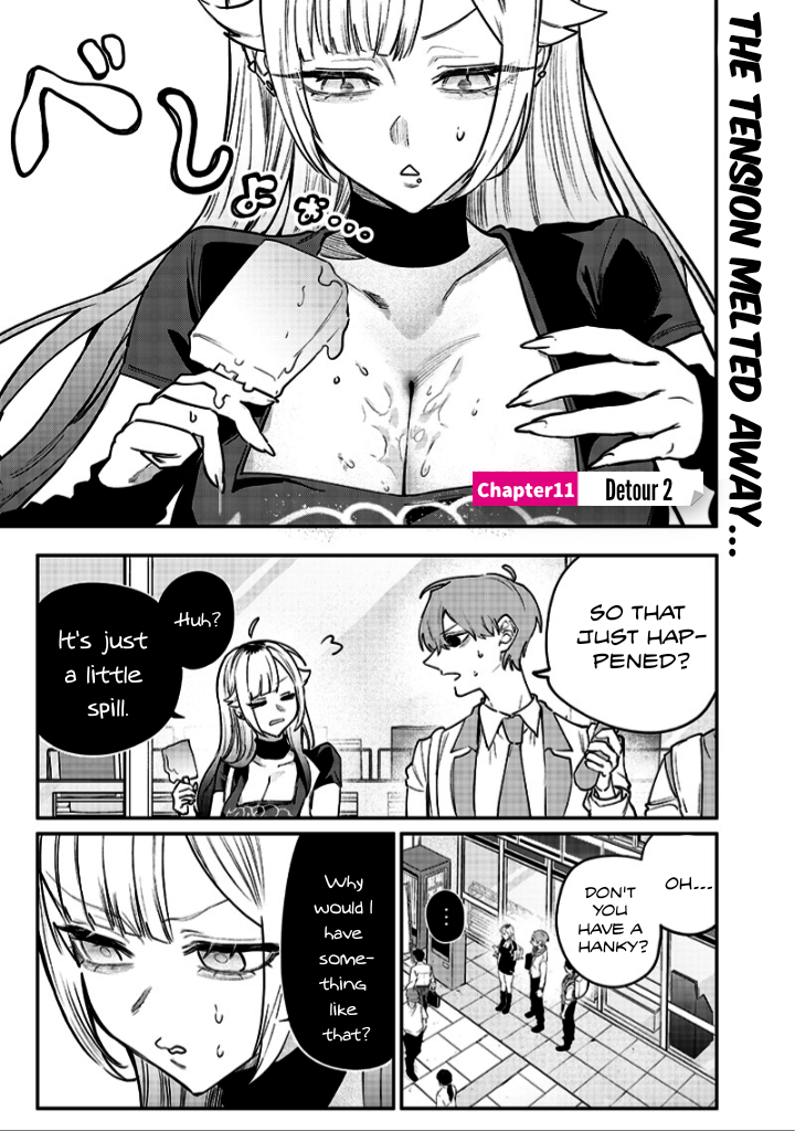 Halaman dari Namaiki na Gal Ane wo Wakaraseru Hanashi Chapter 11
