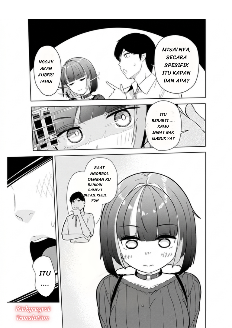 Tachinomi Izakaya de Kuudere Downer-kei Joshidaisei ga Tonari ni Kuru Hanashi Chapter 13 - halaman 22