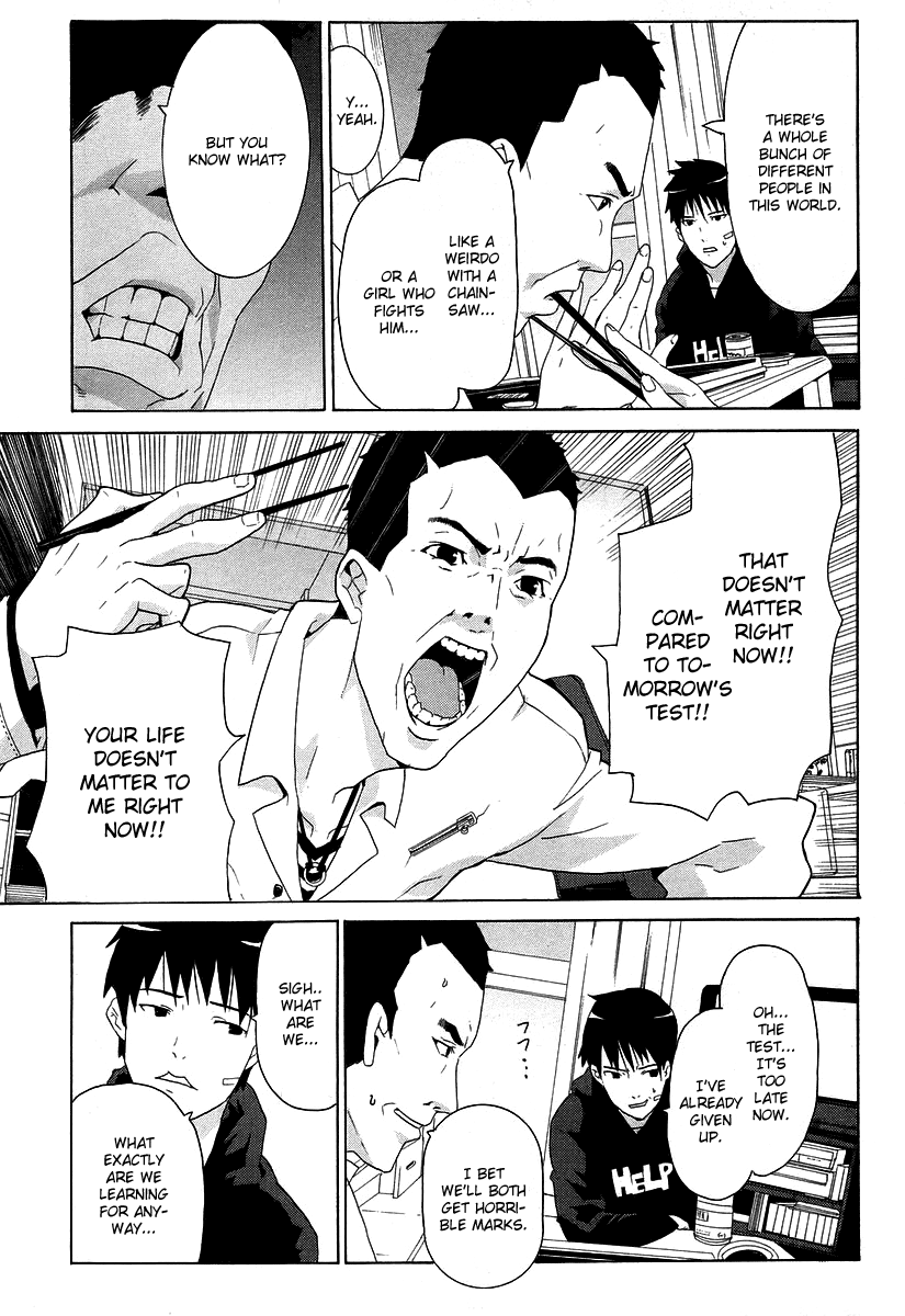 Halaman dari Negative Happy Chainsaw Edge Chapter 1