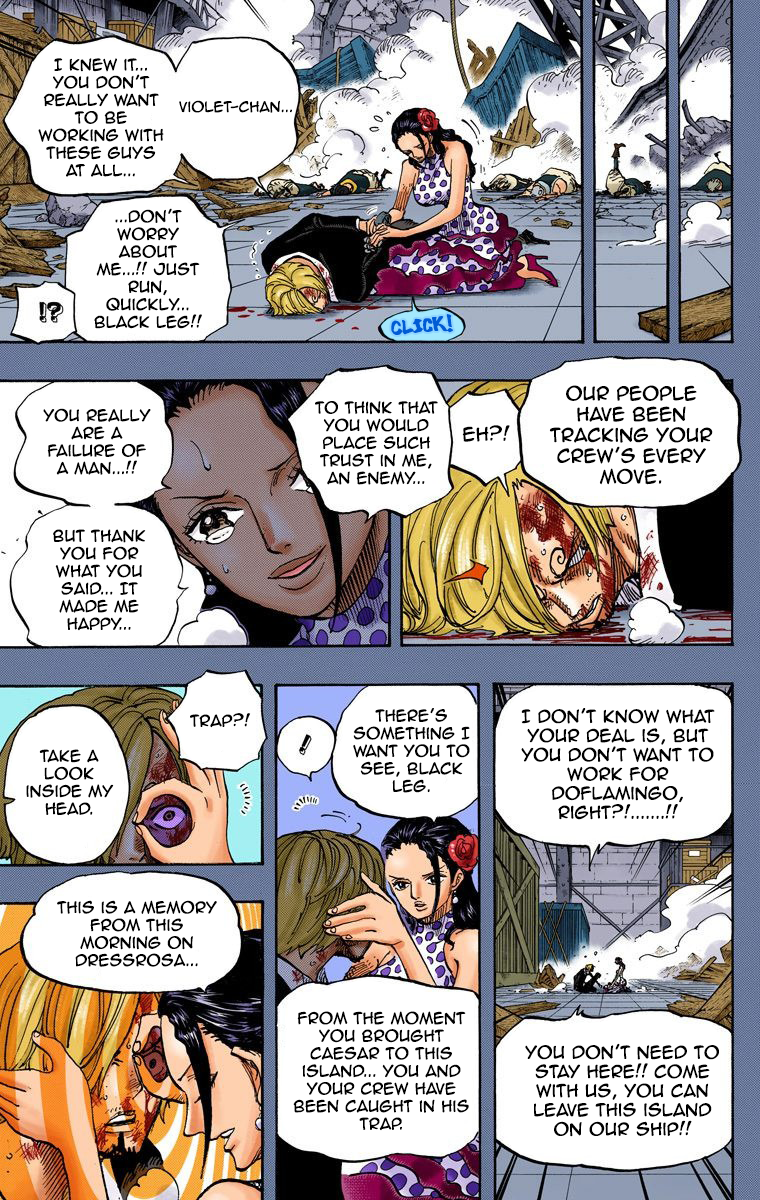 Halaman dari One Piece (Official Colored) Chapter 712