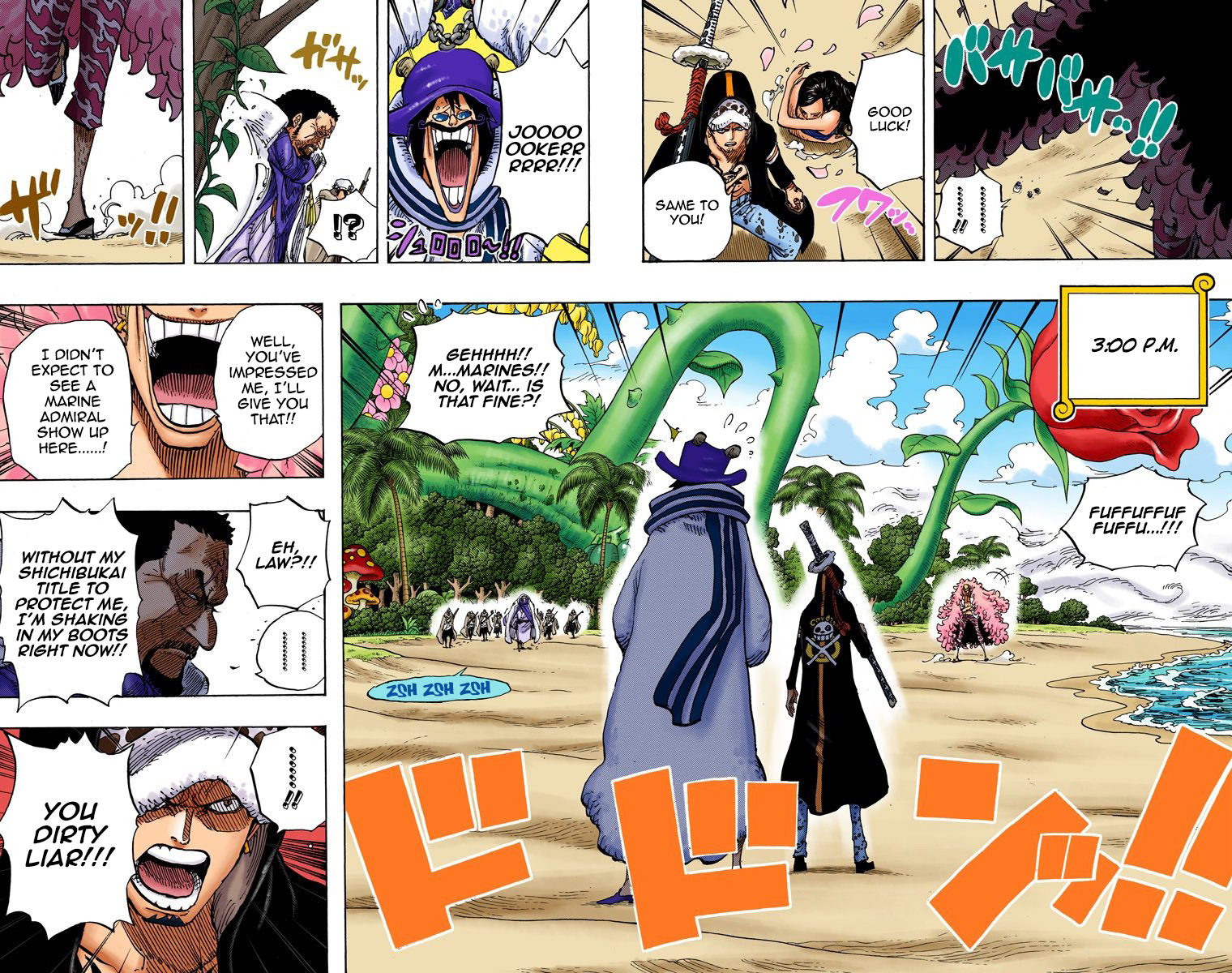 Halaman dari One Piece (Official Colored) Chapter 712
