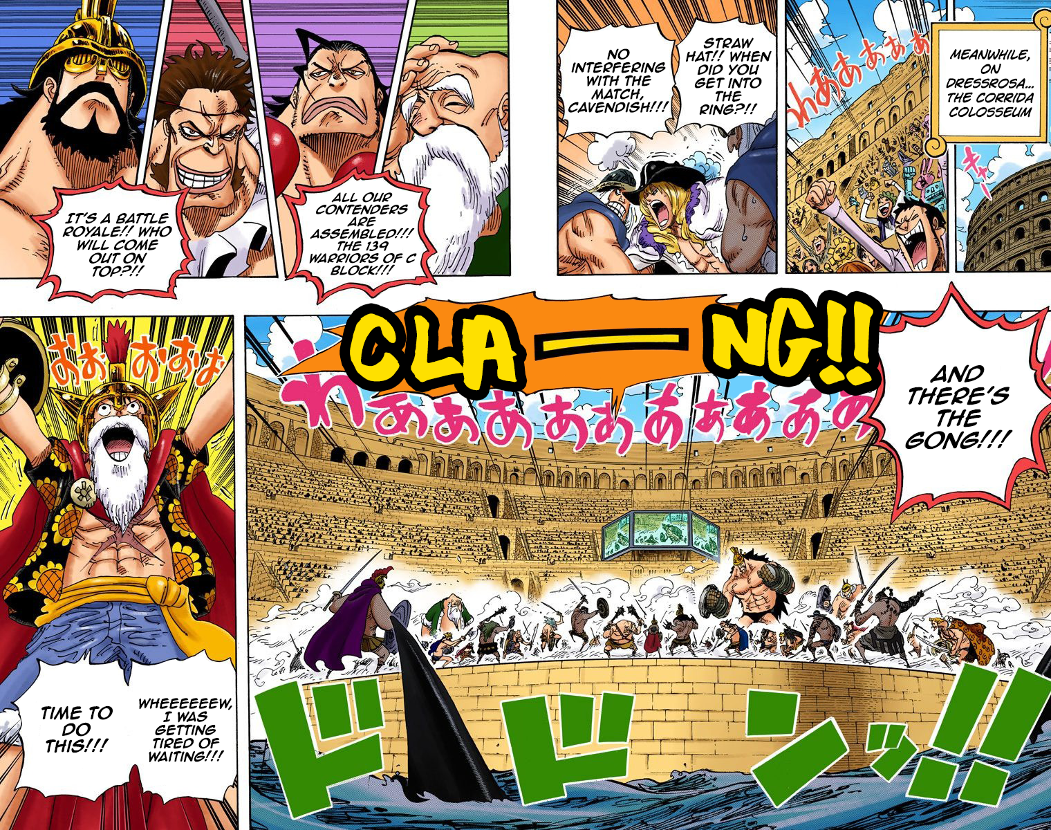 Halaman dari One Piece (Official Colored) Chapter 712