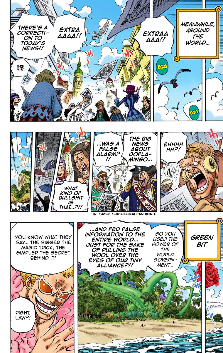 Halaman dari One Piece (Official Colored) Chapter 712