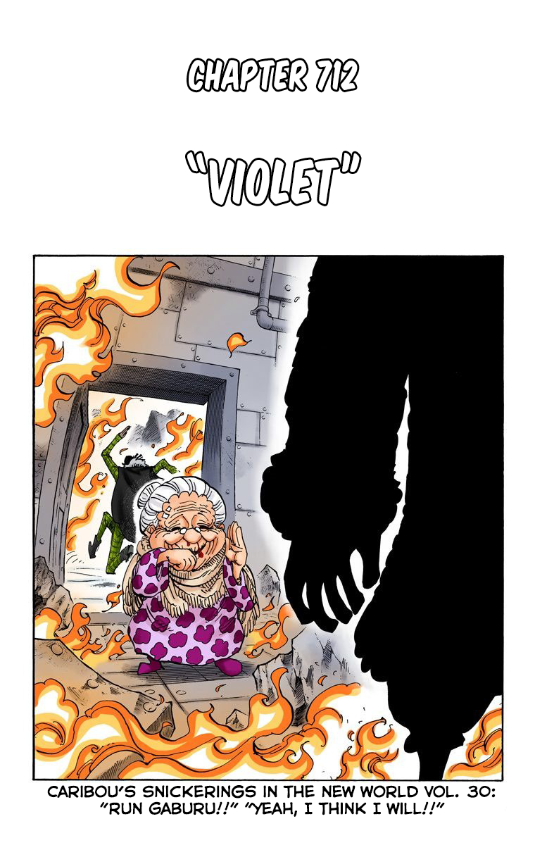 Halaman dari One Piece (Official Colored) Chapter 712