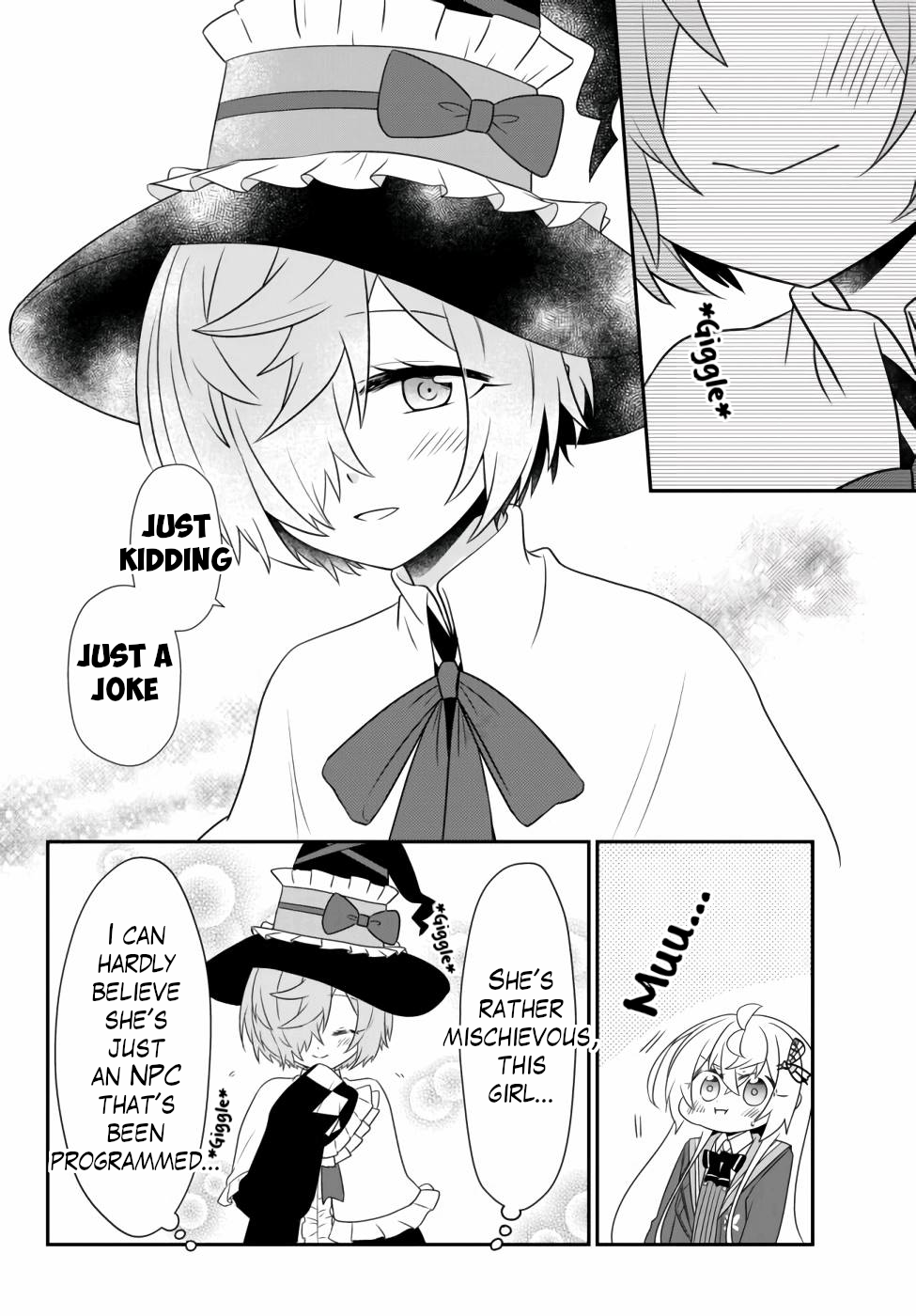 Halaman dari Bishoujo ni Natta kedo, Netoge Haijin Yattemasu. Chapter 12.2