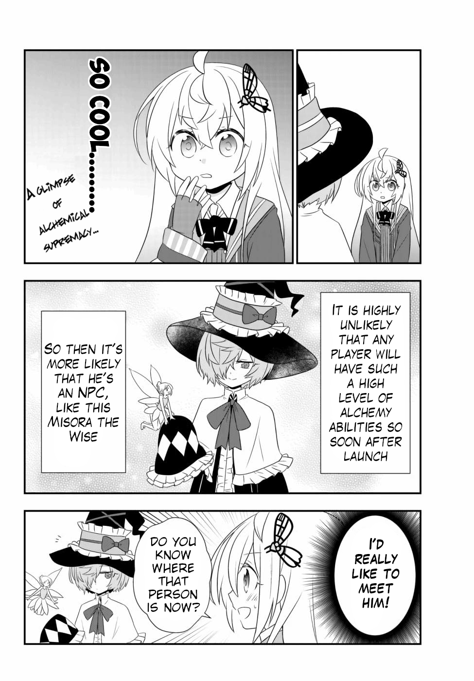 Halaman dari Bishoujo ni Natta kedo, Netoge Haijin Yattemasu. Chapter 12.2