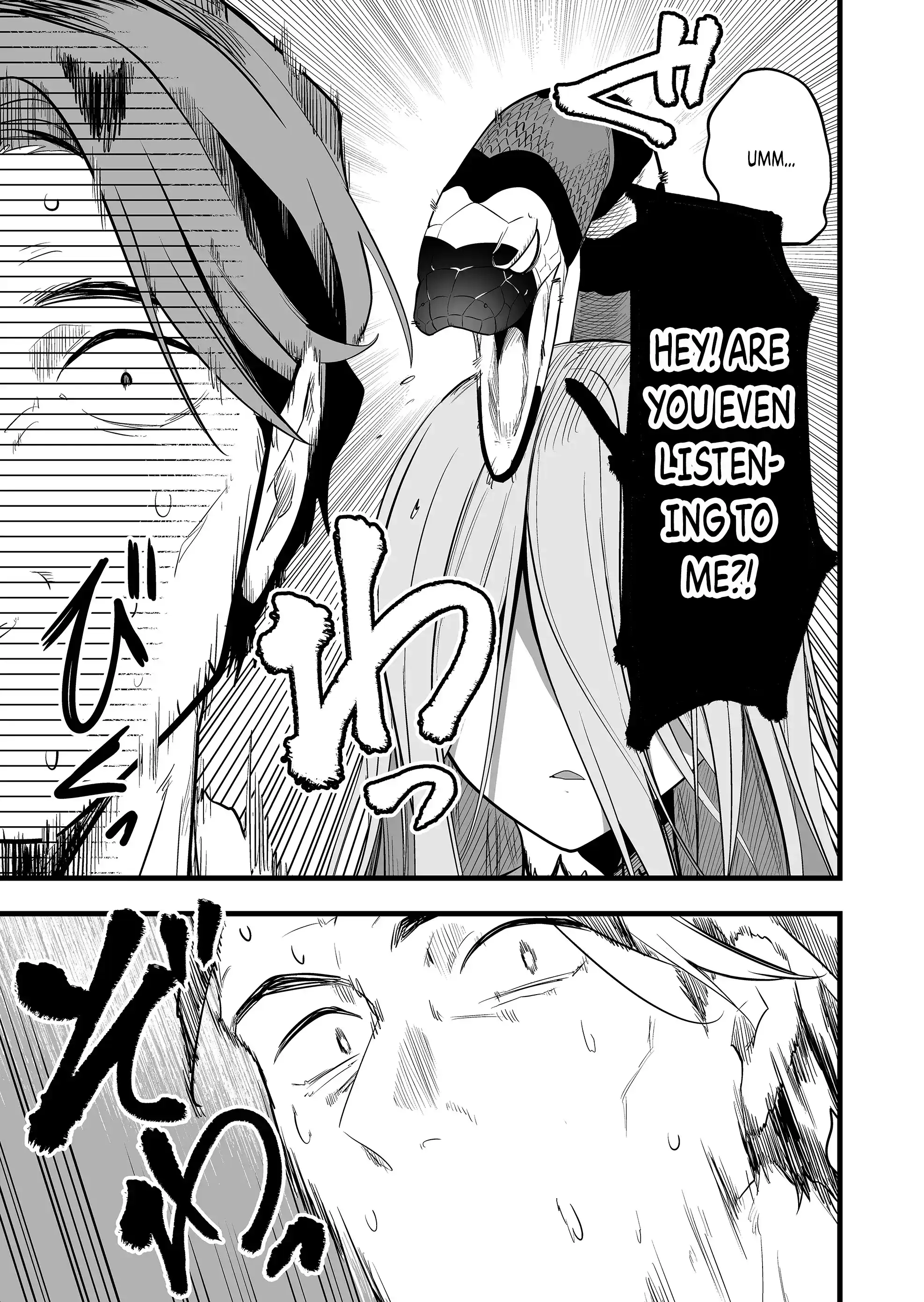 Halaman dari "Ano Toki Tasukete Itadaita Monster Musume desu." Isekai Ossan Kyoushi Totsuzen no Moteki ni Konwaku suru Chapter 22