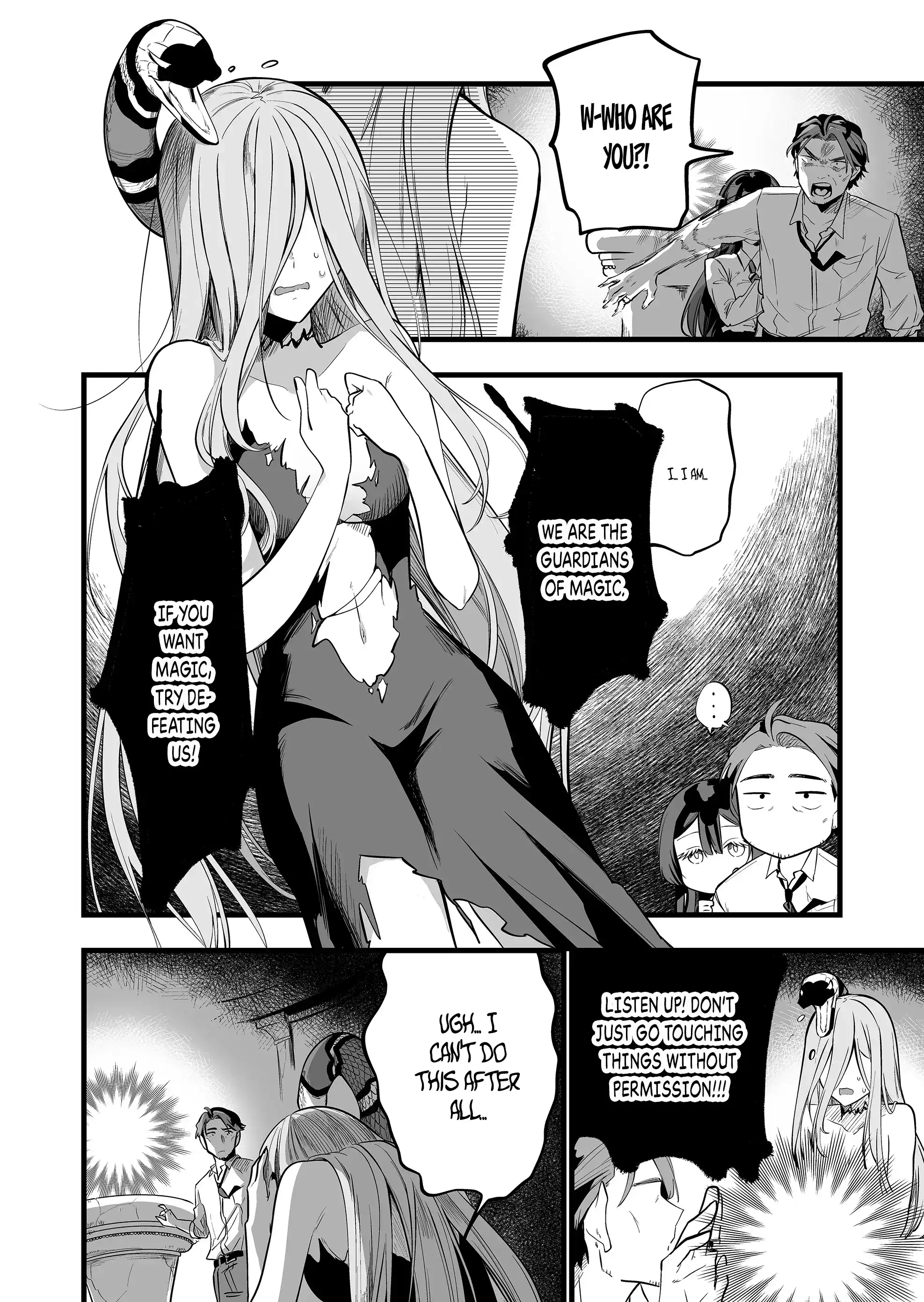 Halaman dari "Ano Toki Tasukete Itadaita Monster Musume desu." Isekai Ossan Kyoushi Totsuzen no Moteki ni Konwaku suru Chapter 22