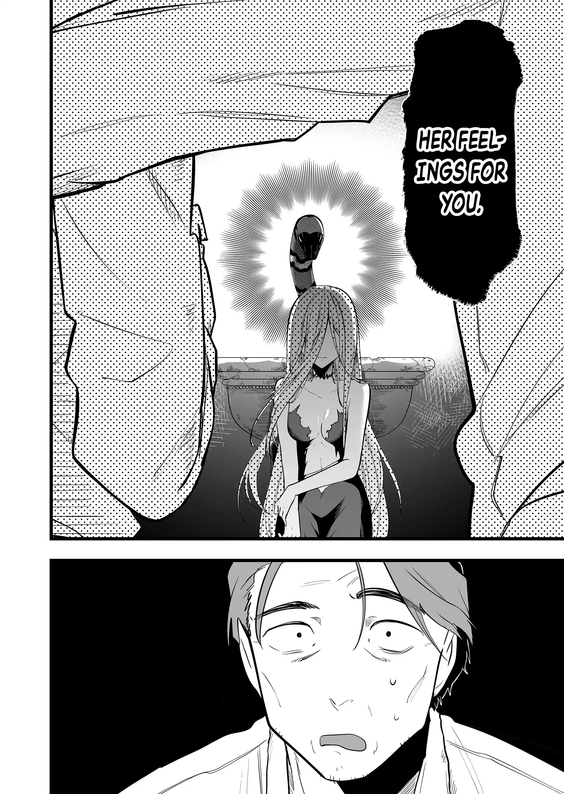 Halaman dari "Ano Toki Tasukete Itadaita Monster Musume desu." Isekai Ossan Kyoushi Totsuzen no Moteki ni Konwaku suru Chapter 22