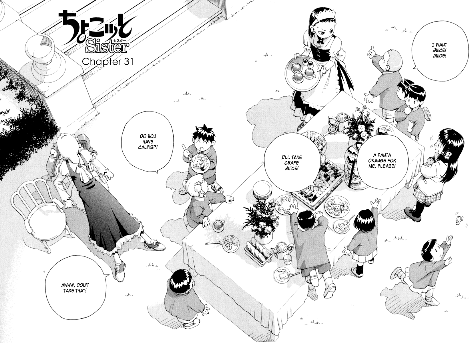 Halaman dari Chokotto Sister Chapter 31