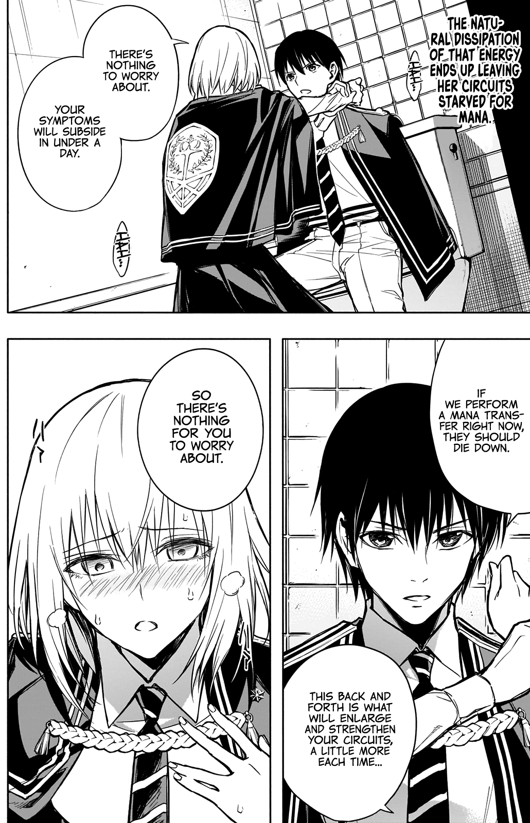 Halaman dari Ouritsu Mahou Gakuen no Saikasei ~Hinkongai Agari no Saikyou Mahoushi, Kizoku Darake no Gakuen de Musou Suru~ Chapter 17