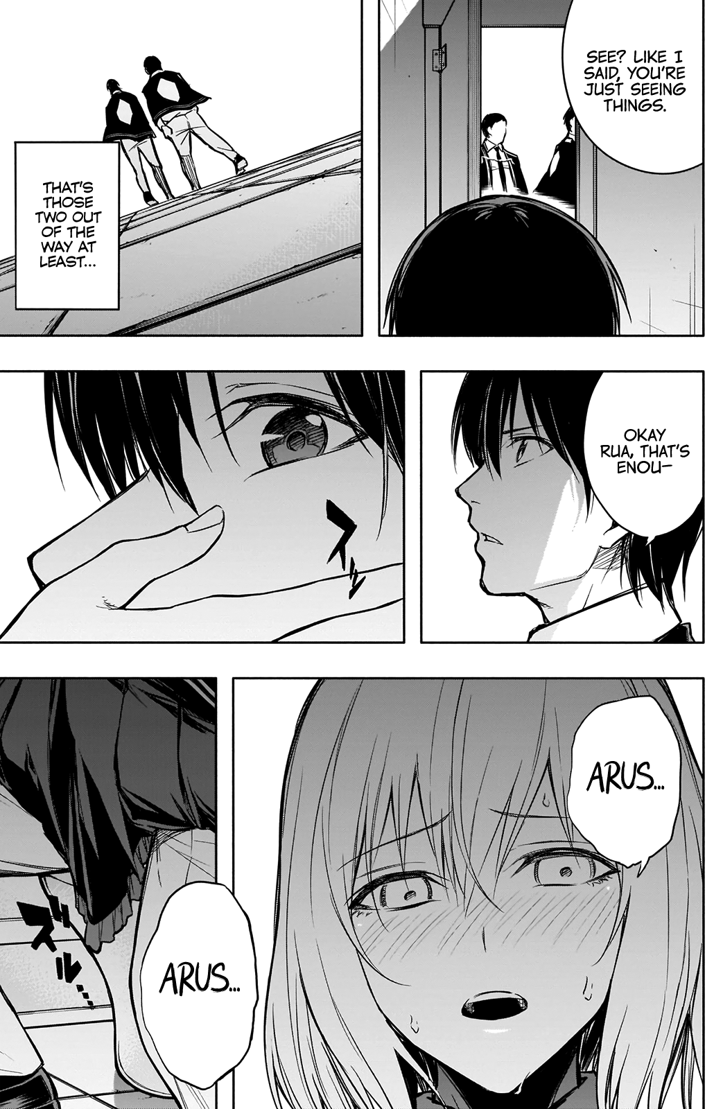Halaman dari Ouritsu Mahou Gakuen no Saikasei ~Hinkongai Agari no Saikyou Mahoushi, Kizoku Darake no Gakuen de Musou Suru~ Chapter 17