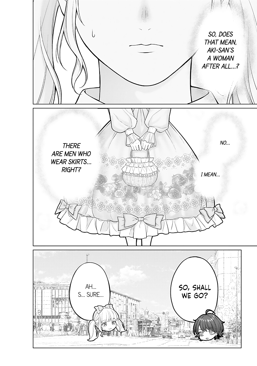 Halaman dari Kaisha to Shiseikatsu: On to Off Chapter 11