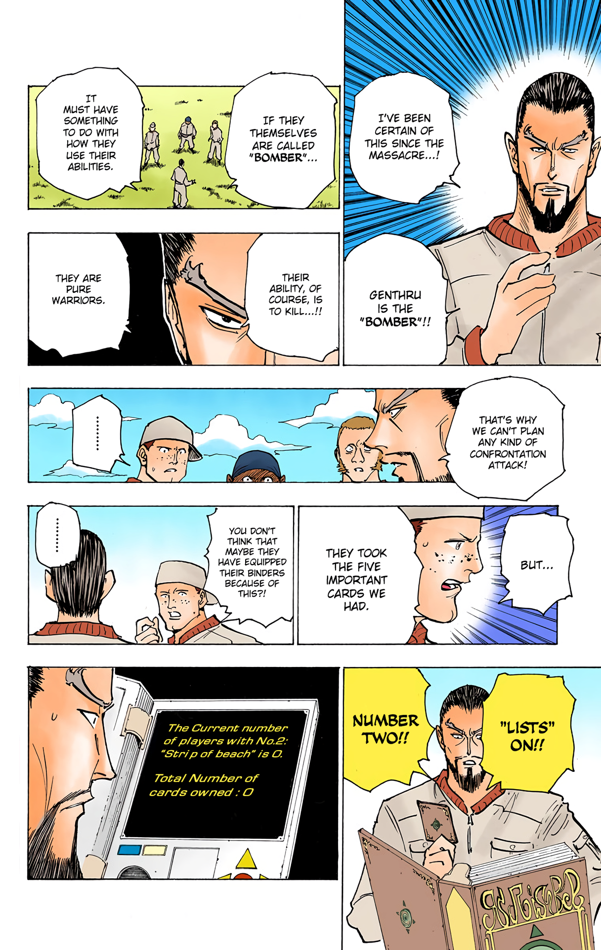 Halaman dari HUNTER x HUNTER (Official Colored) Chapter 153