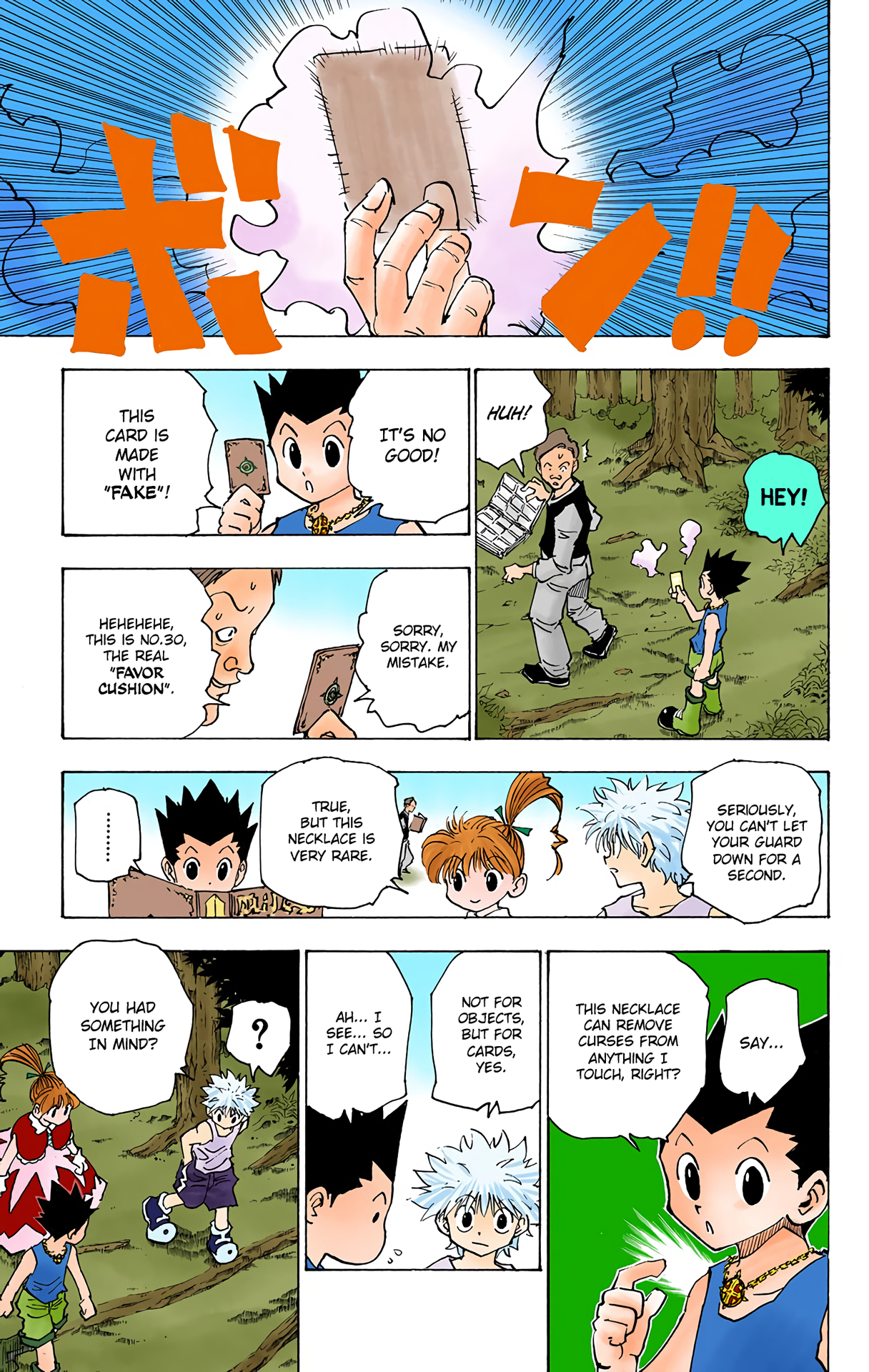 Halaman dari HUNTER x HUNTER (Official Colored) Chapter 153