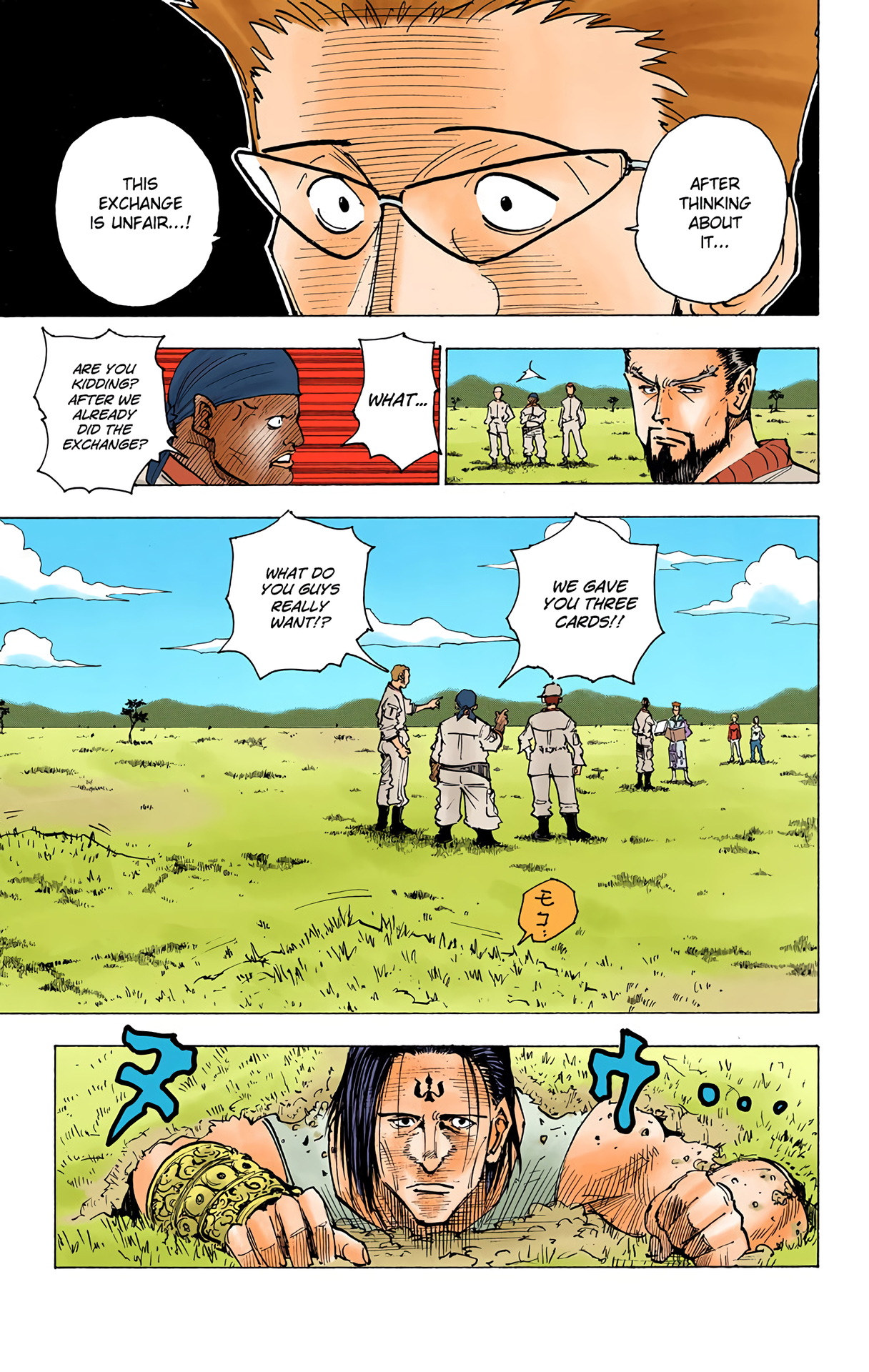 Halaman dari HUNTER x HUNTER (Official Colored) Chapter 153