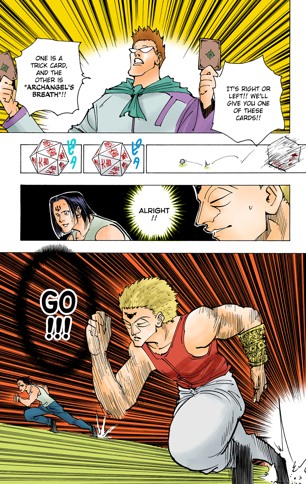 Halaman dari HUNTER x HUNTER (Official Colored) Chapter 153