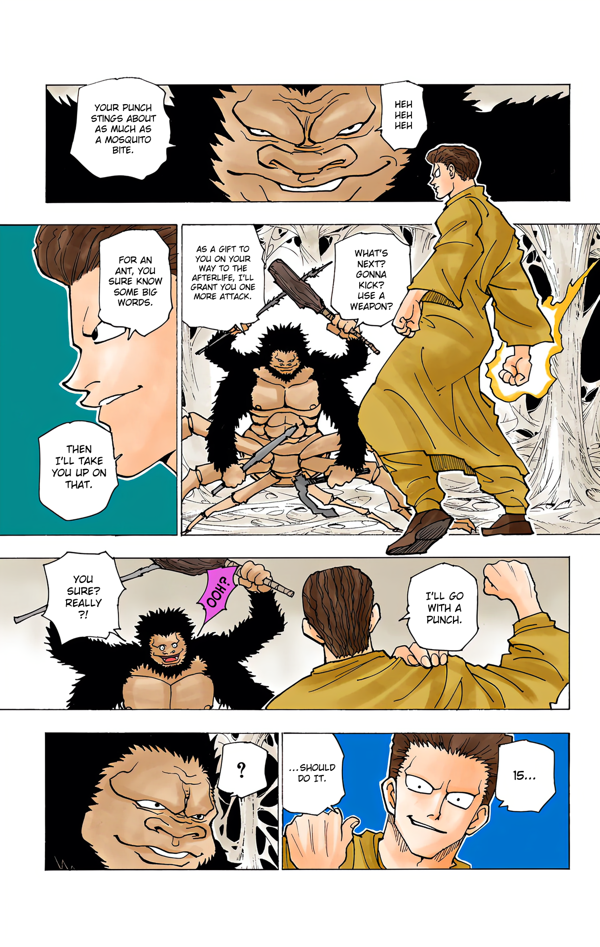 Halaman dari HUNTER x HUNTER (Official Colored) Chapter 225