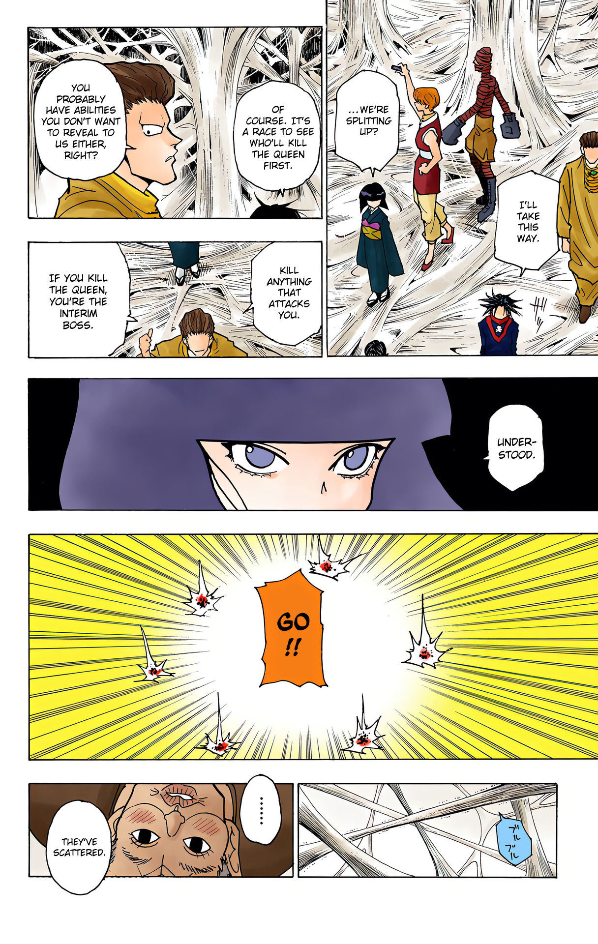 Halaman dari HUNTER x HUNTER (Official Colored) Chapter 225