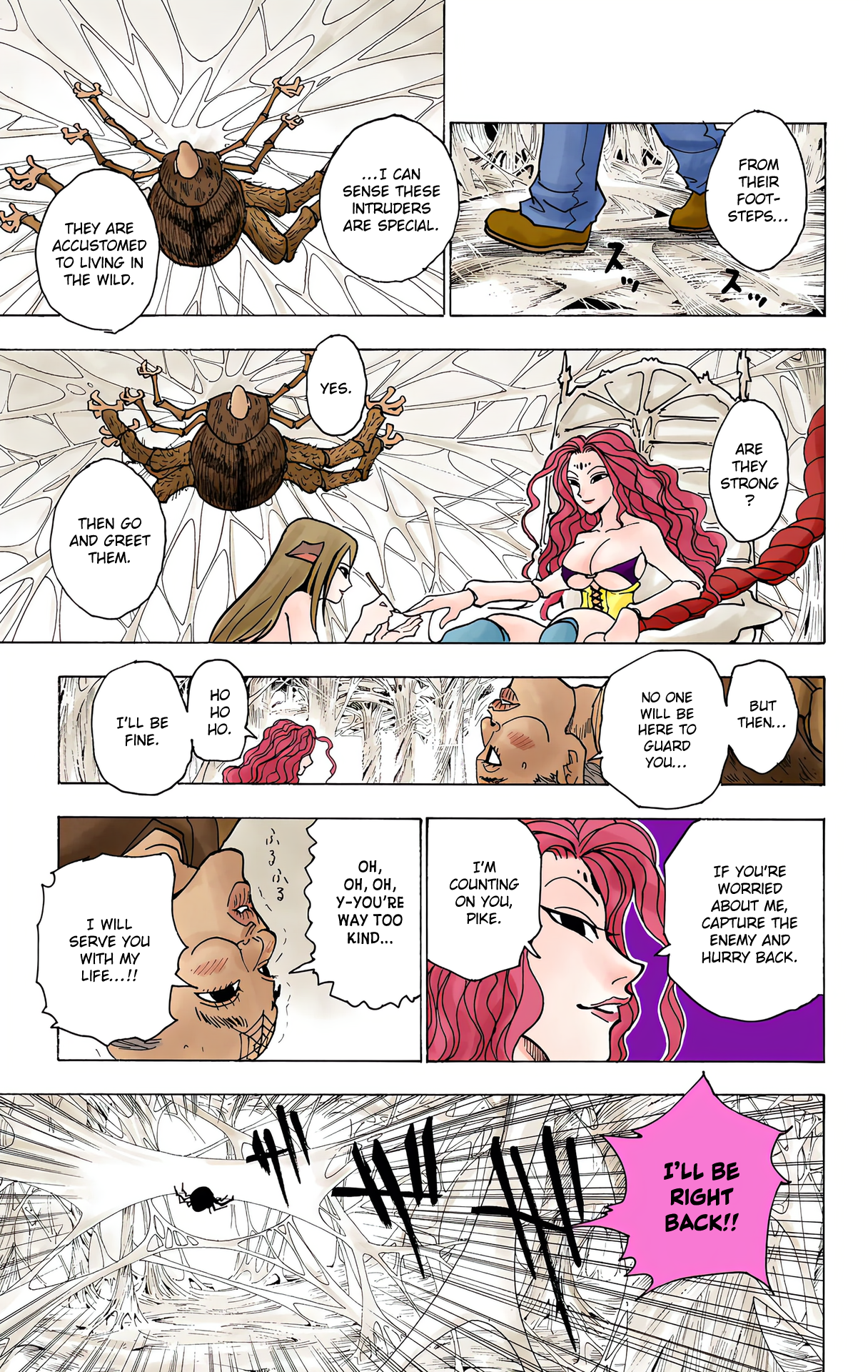 Halaman dari HUNTER x HUNTER (Official Colored) Chapter 225
