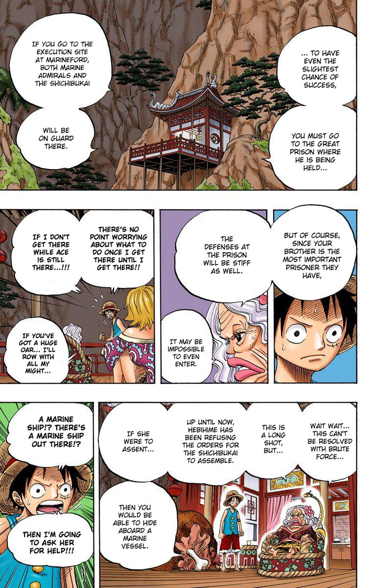 Halaman dari One Piece (Official Colored) Chapter 522