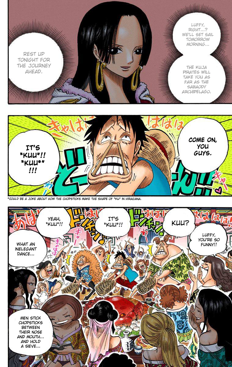 Halaman dari One Piece (Official Colored) Chapter 522