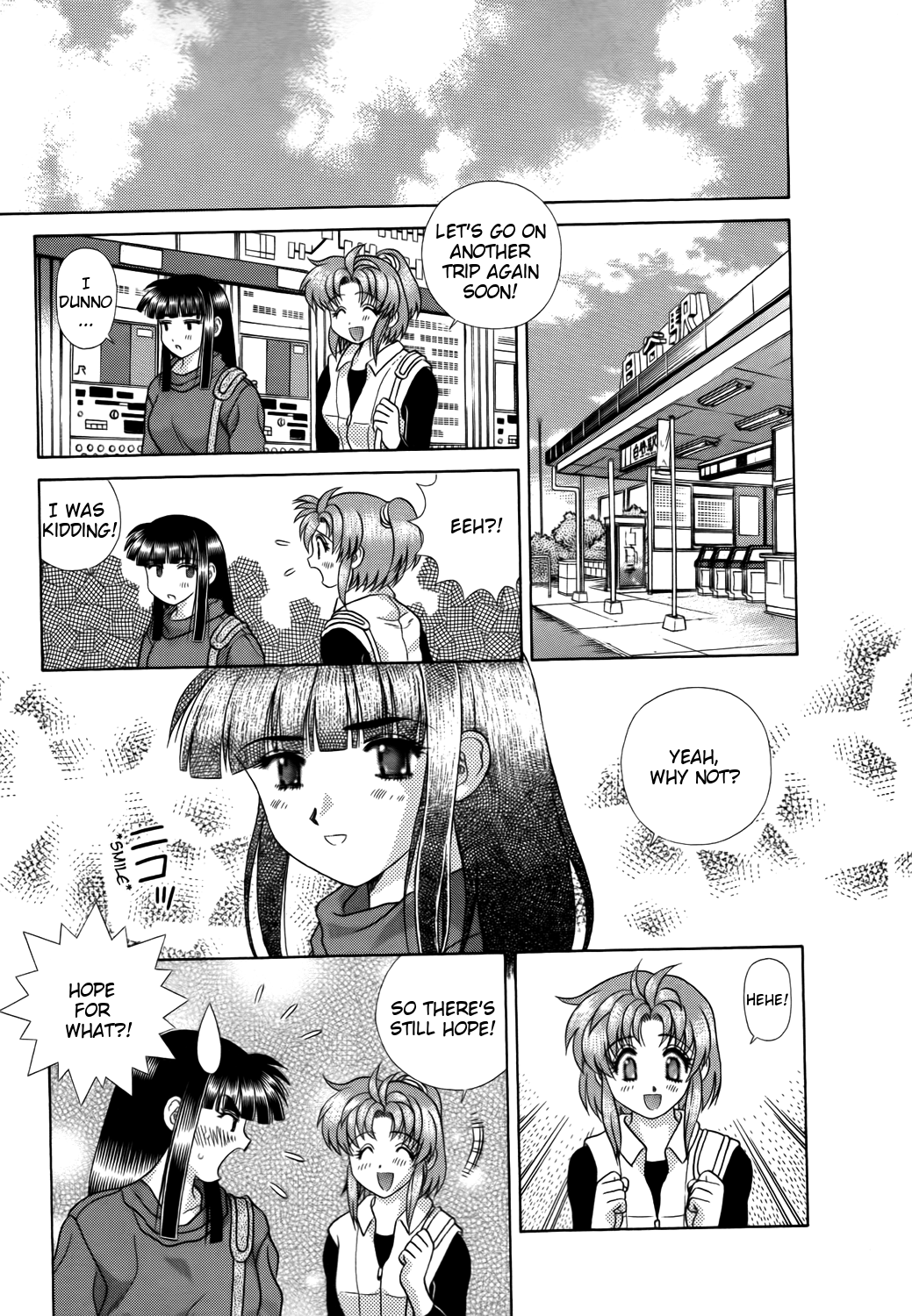 Halaman dari Futari Ecchi Chapter 192