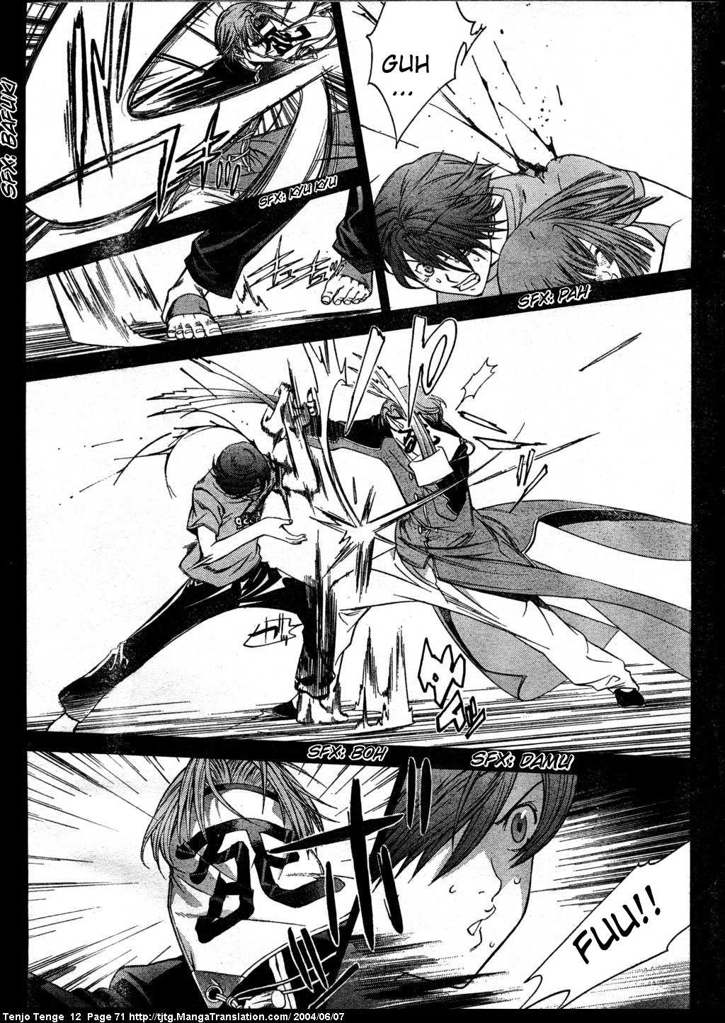 Halaman dari Tenjou Tenge Chapter 72