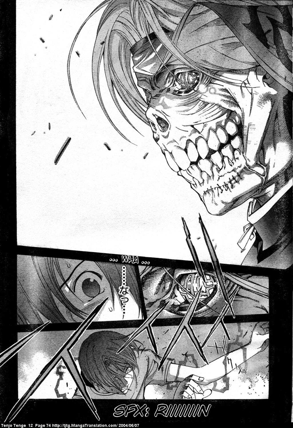 Halaman dari Tenjou Tenge Chapter 72