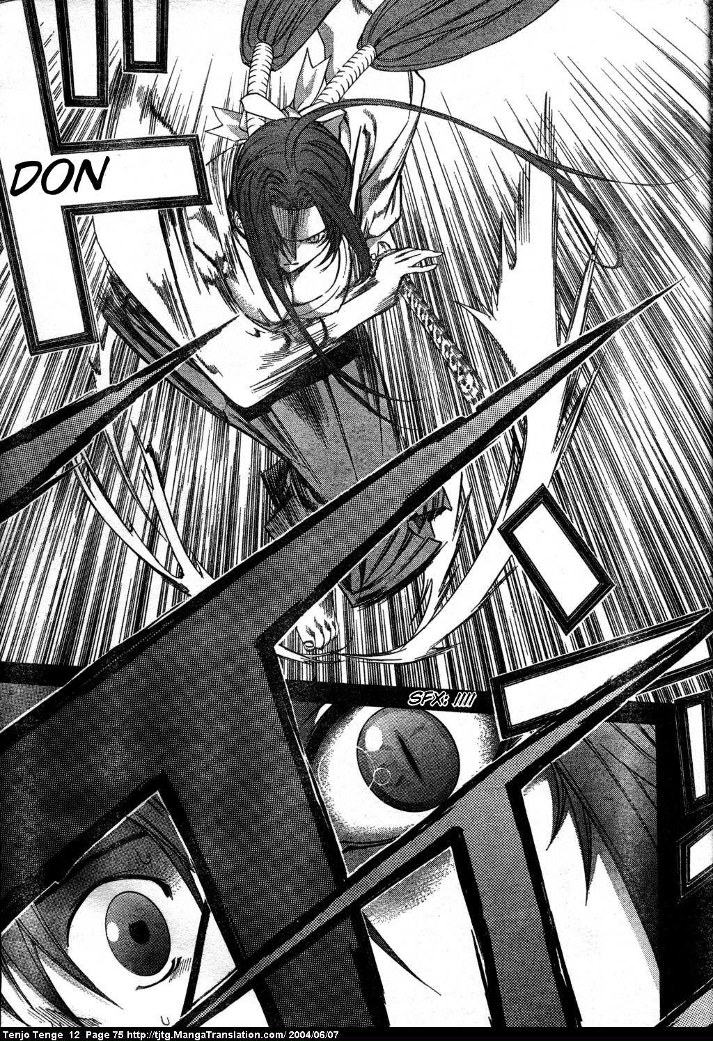 Halaman dari Tenjou Tenge Chapter 72