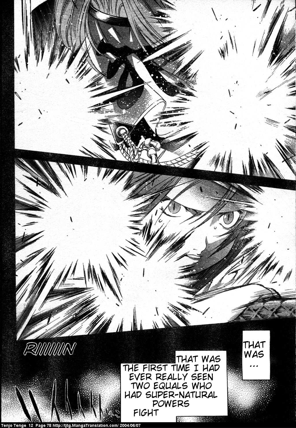 Halaman dari Tenjou Tenge Chapter 72