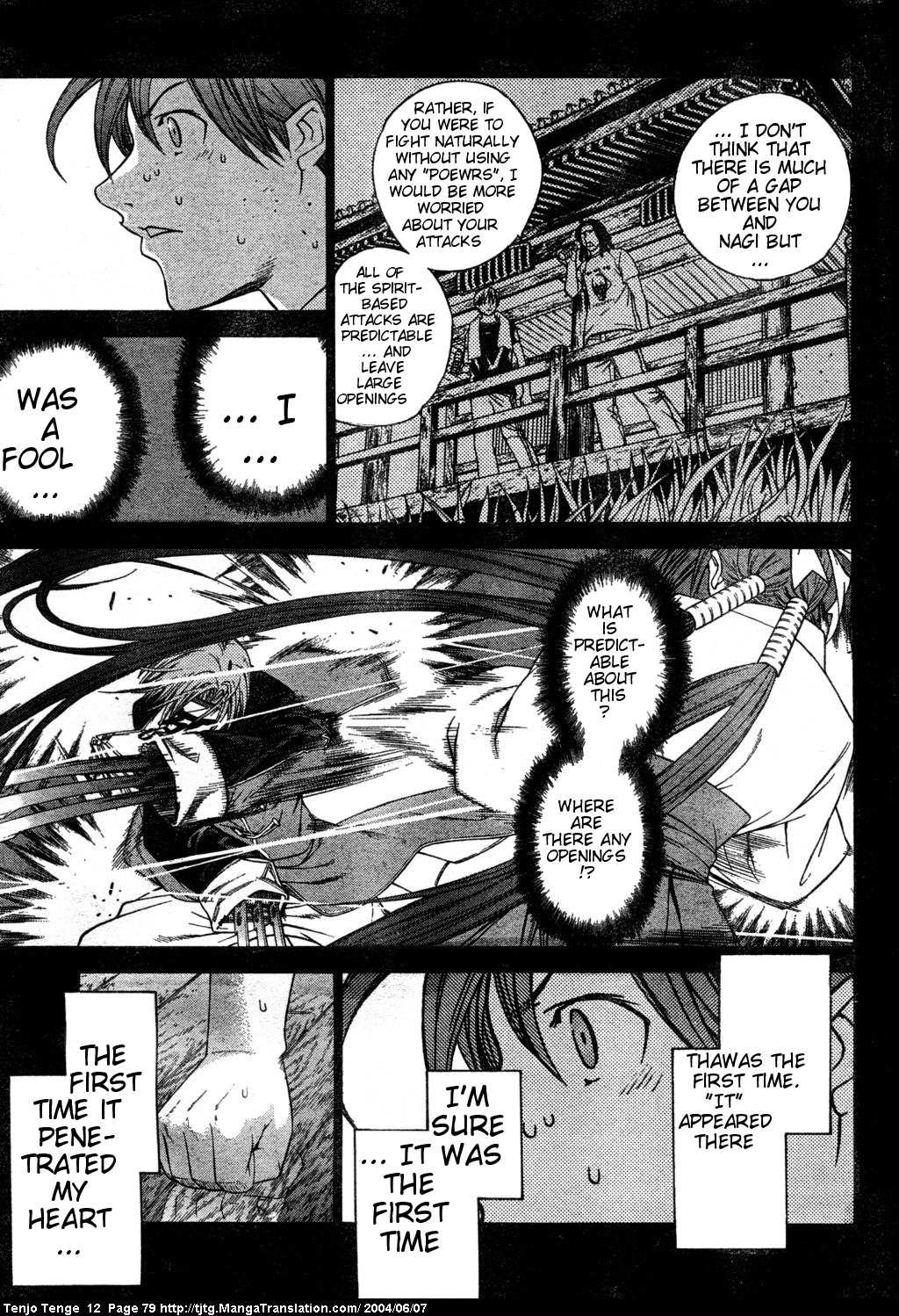 Halaman dari Tenjou Tenge Chapter 72