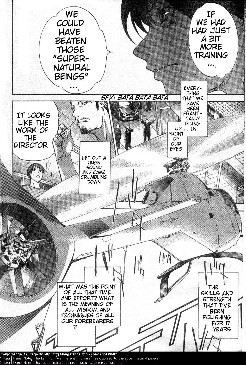 Halaman dari Tenjou Tenge Chapter 72