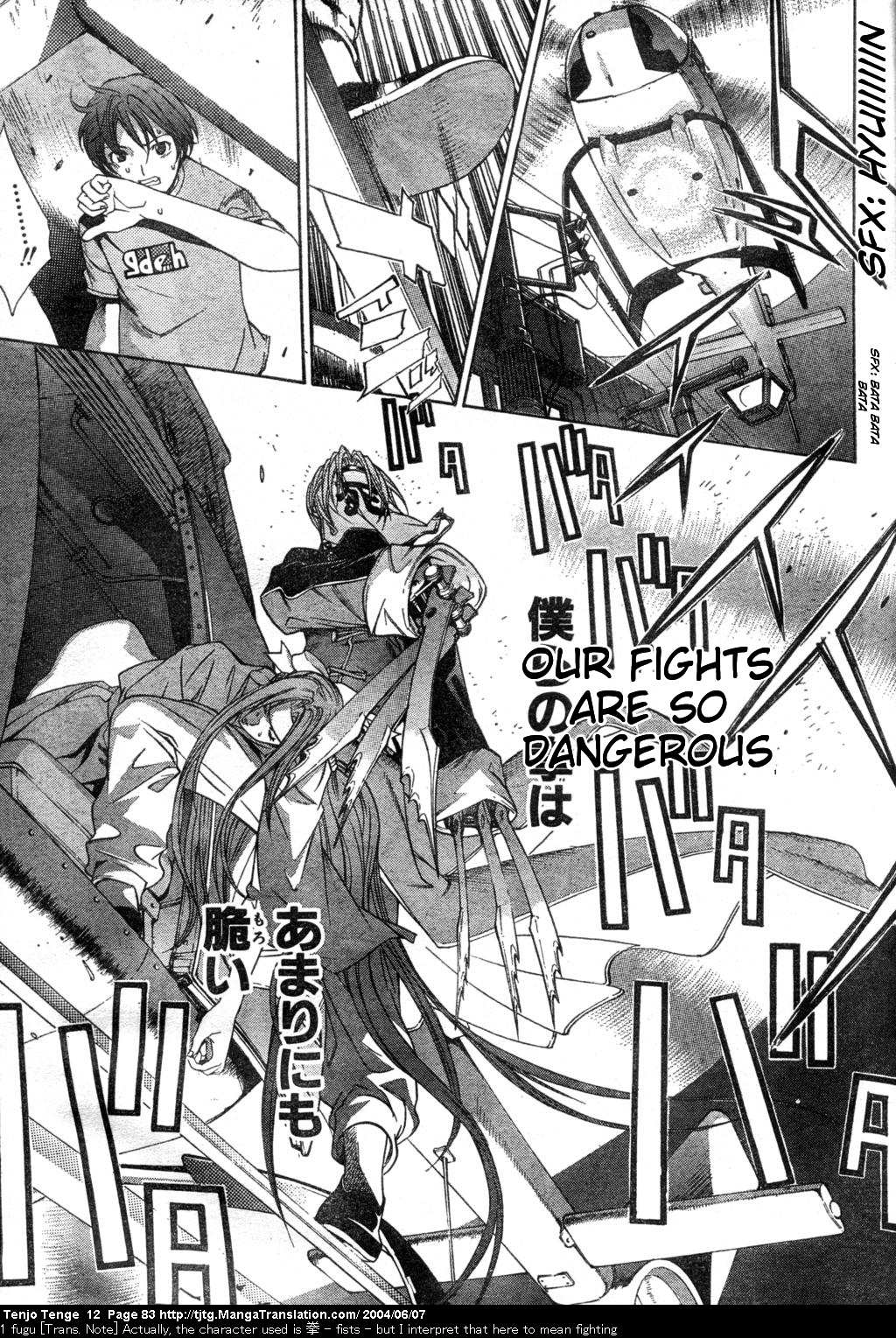 Halaman dari Tenjou Tenge Chapter 72