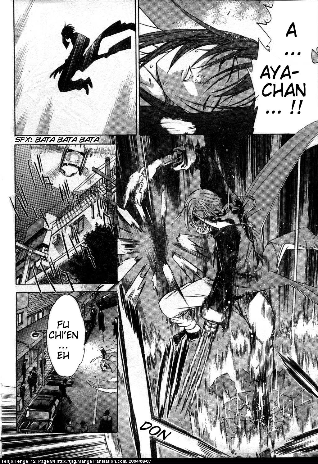 Halaman dari Tenjou Tenge Chapter 72