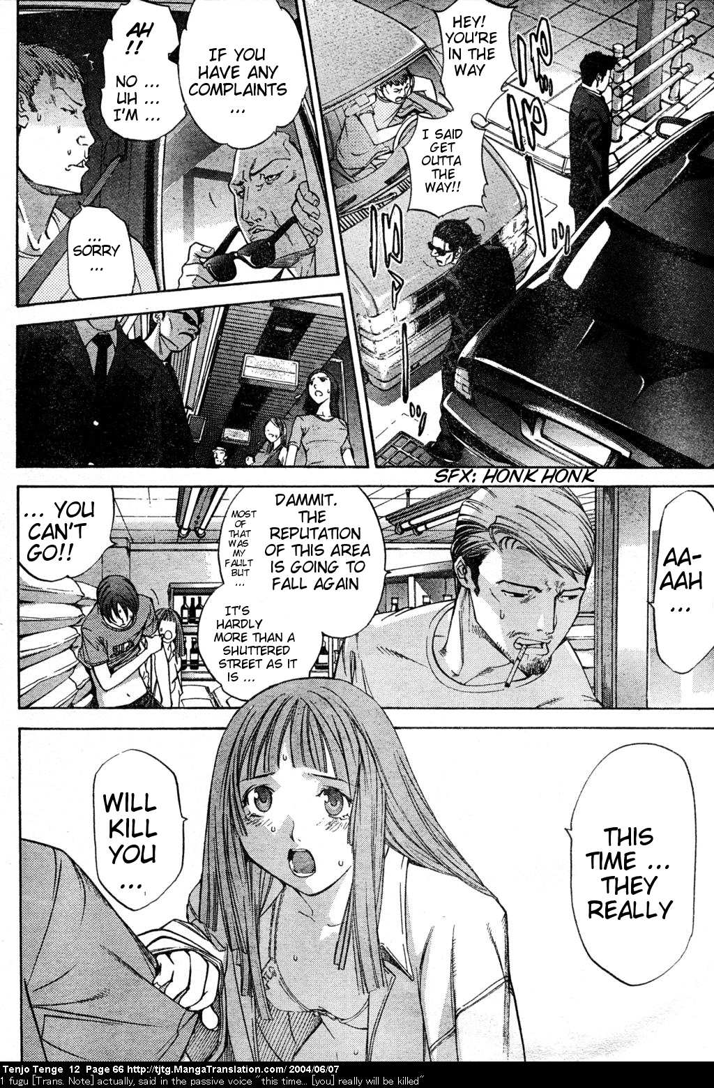 Halaman dari Tenjou Tenge Chapter 72