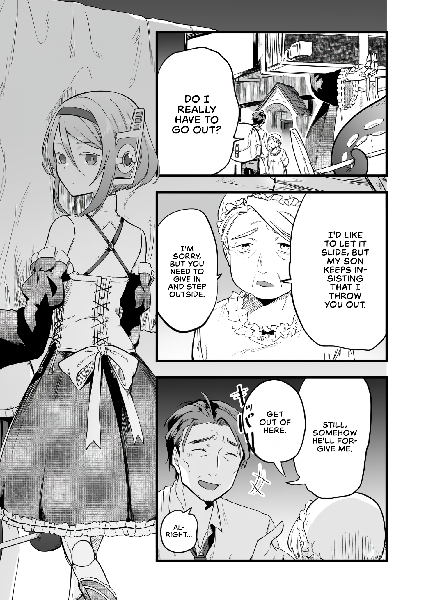 Halaman dari "Ano Toki Tasukete Itadaita Monster Musume desu." Isekai Ossan Kyoushi Totsuzen no Moteki ni Konwaku suru Chapter 17