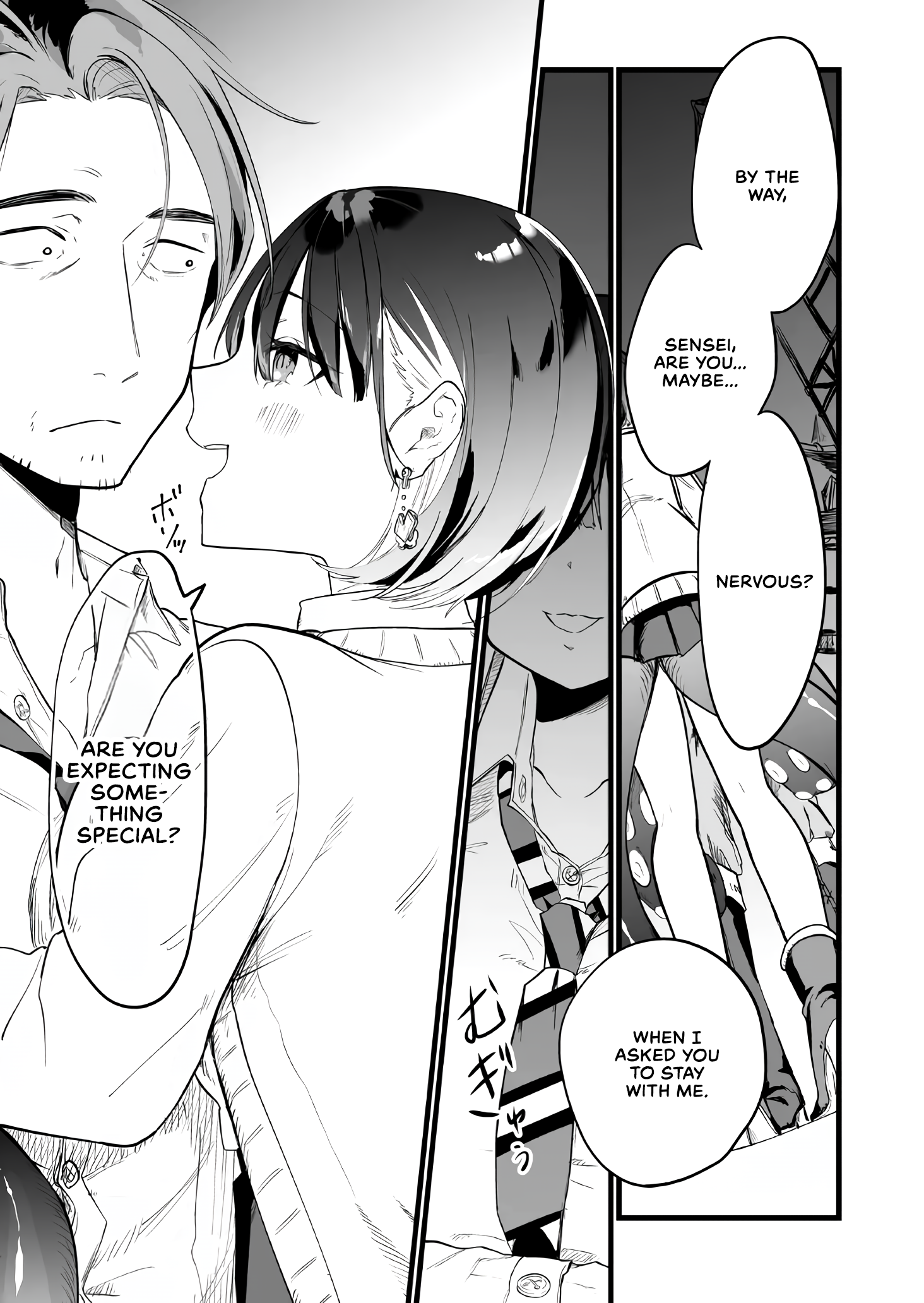 Halaman dari "Ano Toki Tasukete Itadaita Monster Musume desu." Isekai Ossan Kyoushi Totsuzen no Moteki ni Konwaku suru Chapter 17