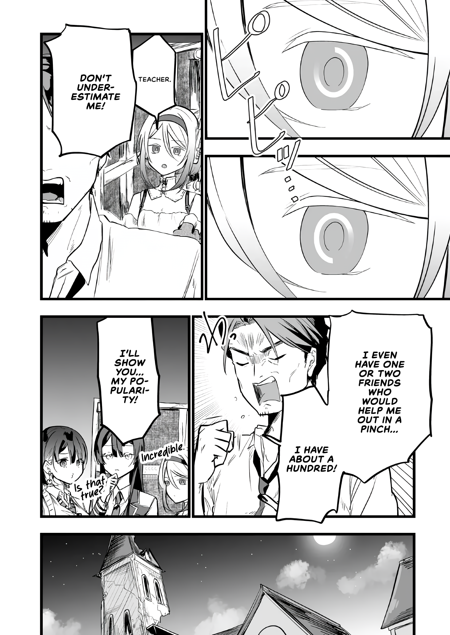 Halaman dari "Ano Toki Tasukete Itadaita Monster Musume desu." Isekai Ossan Kyoushi Totsuzen no Moteki ni Konwaku suru Chapter 17