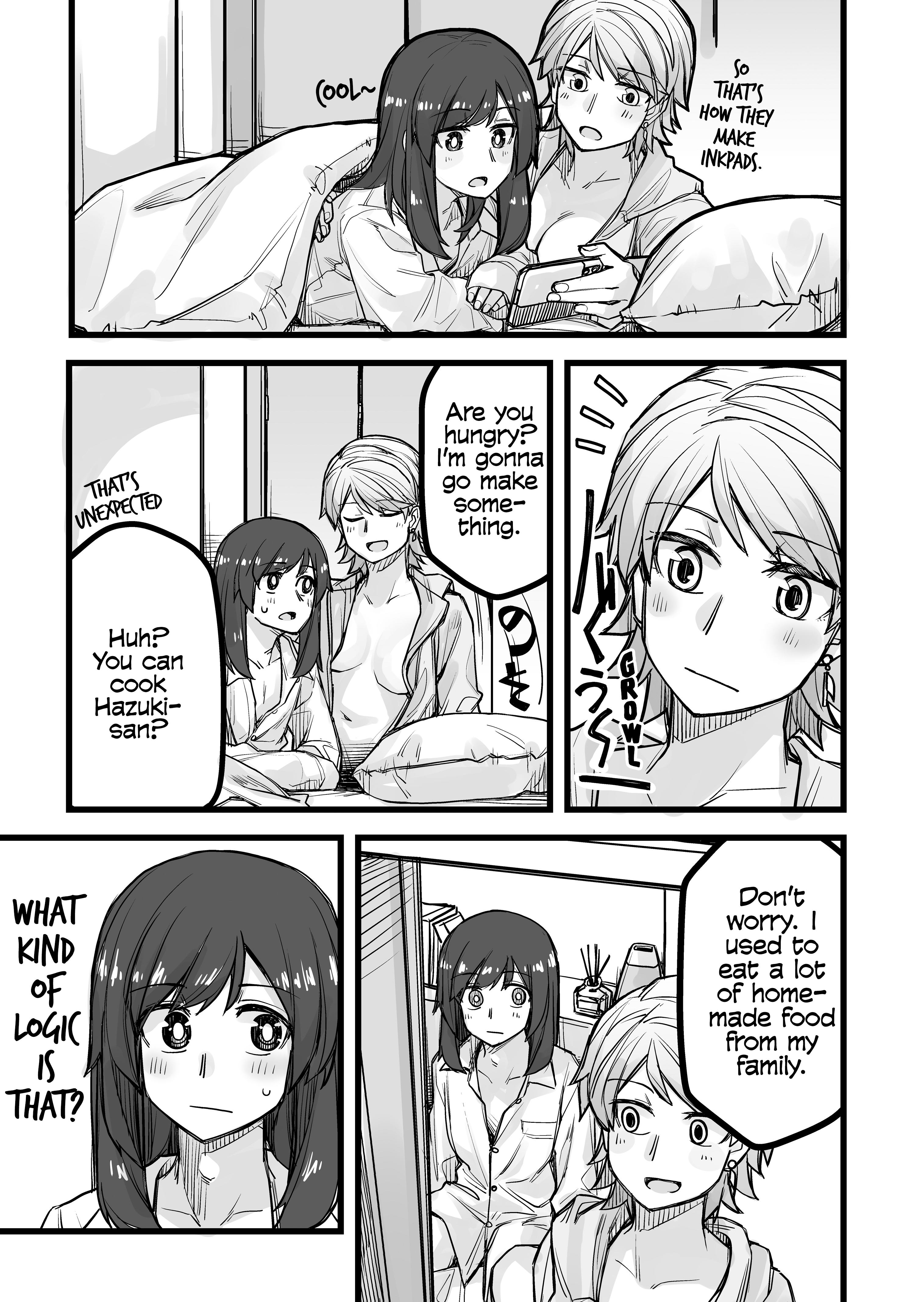 Halaman dari Ikemen Joshi to Josou Danshi Chapter 34