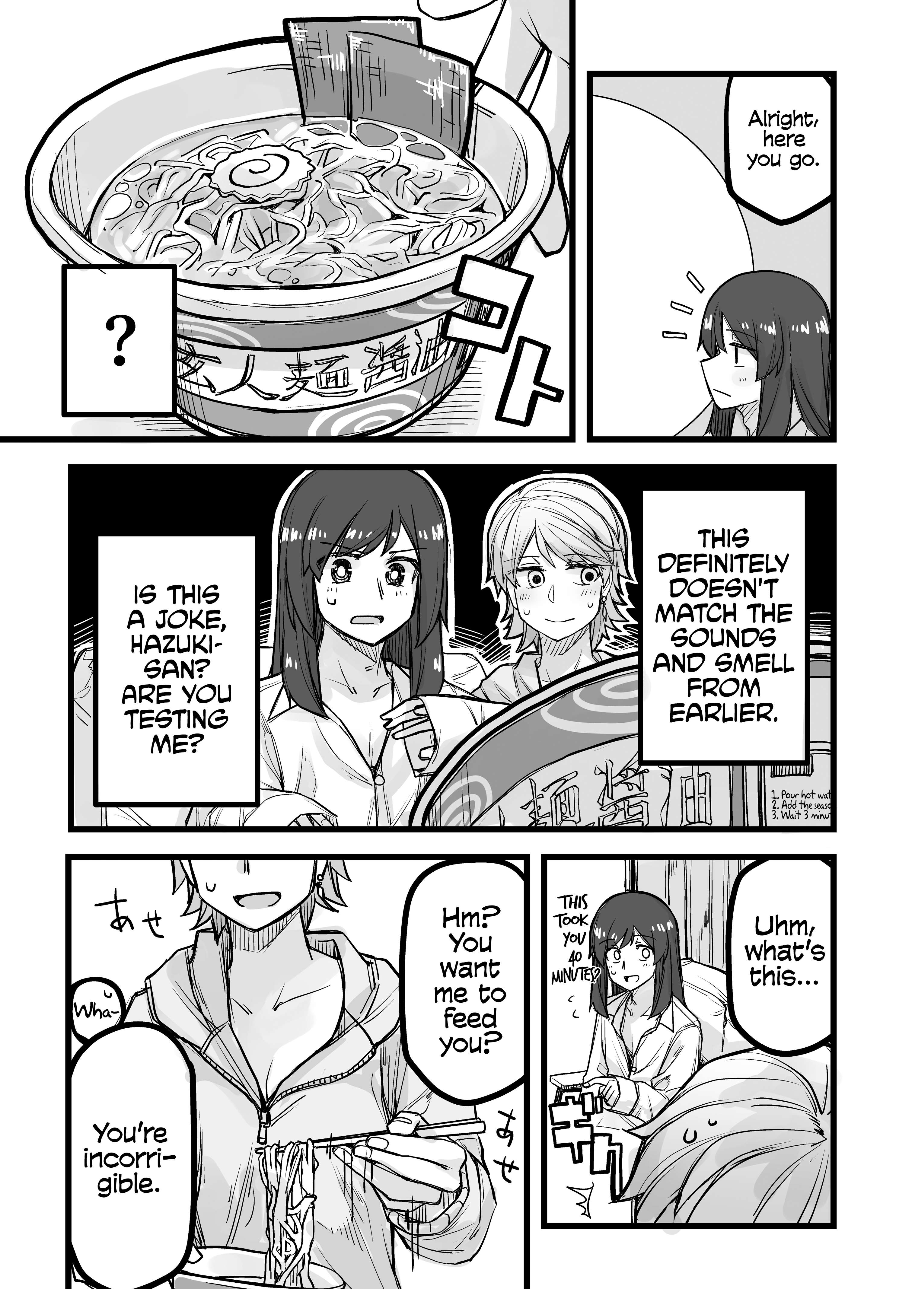 Halaman dari Ikemen Joshi to Josou Danshi Chapter 34