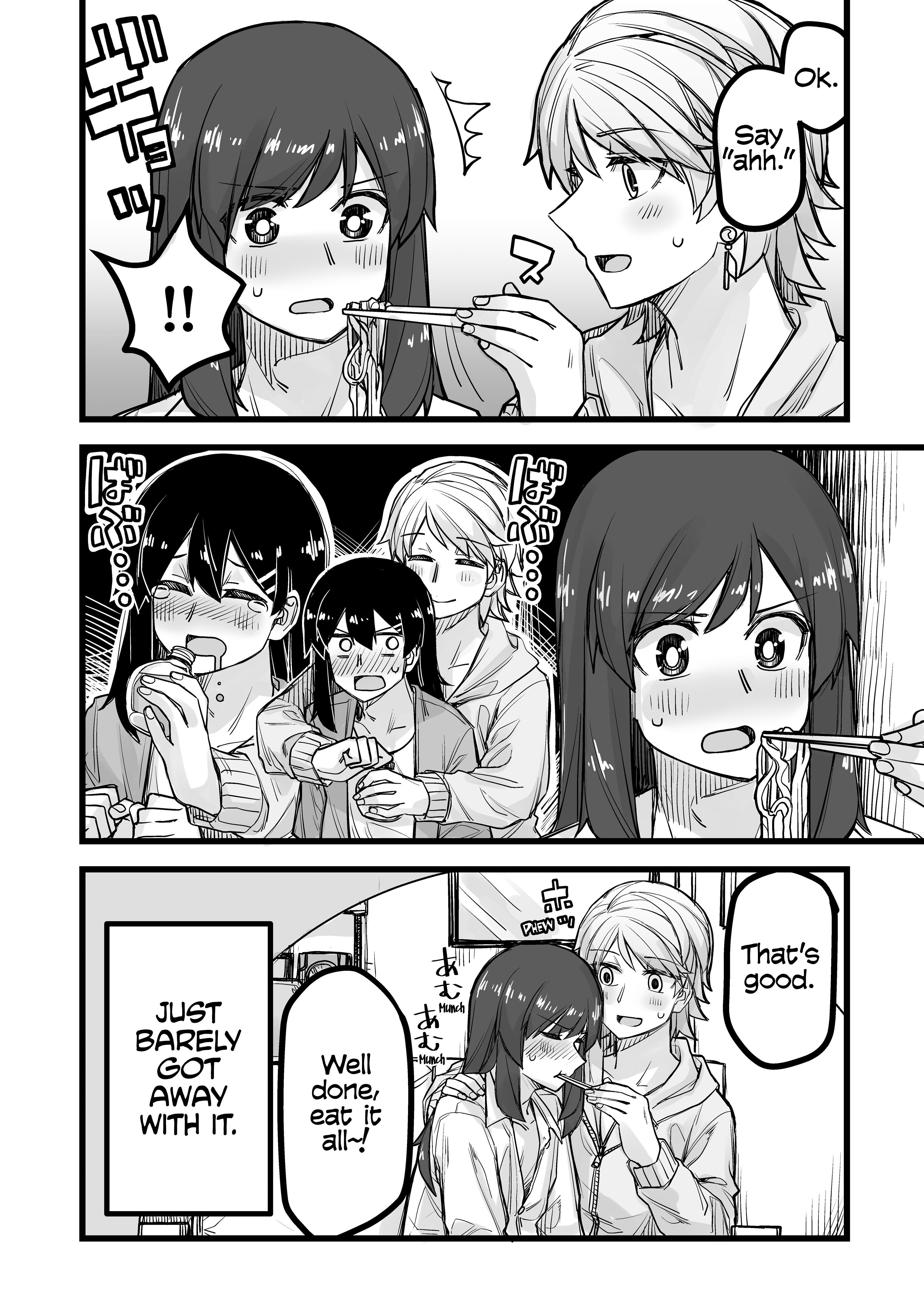 Halaman dari Ikemen Joshi to Josou Danshi Chapter 34