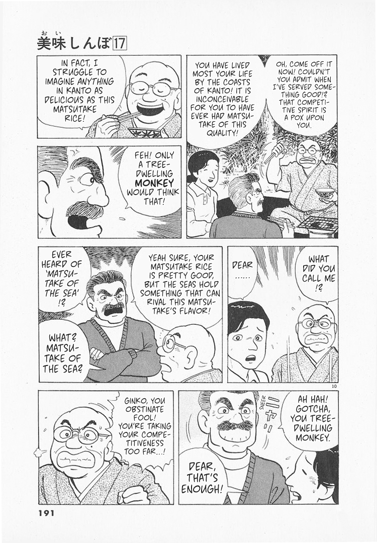 Halaman dari Oishinbo Chapter 158